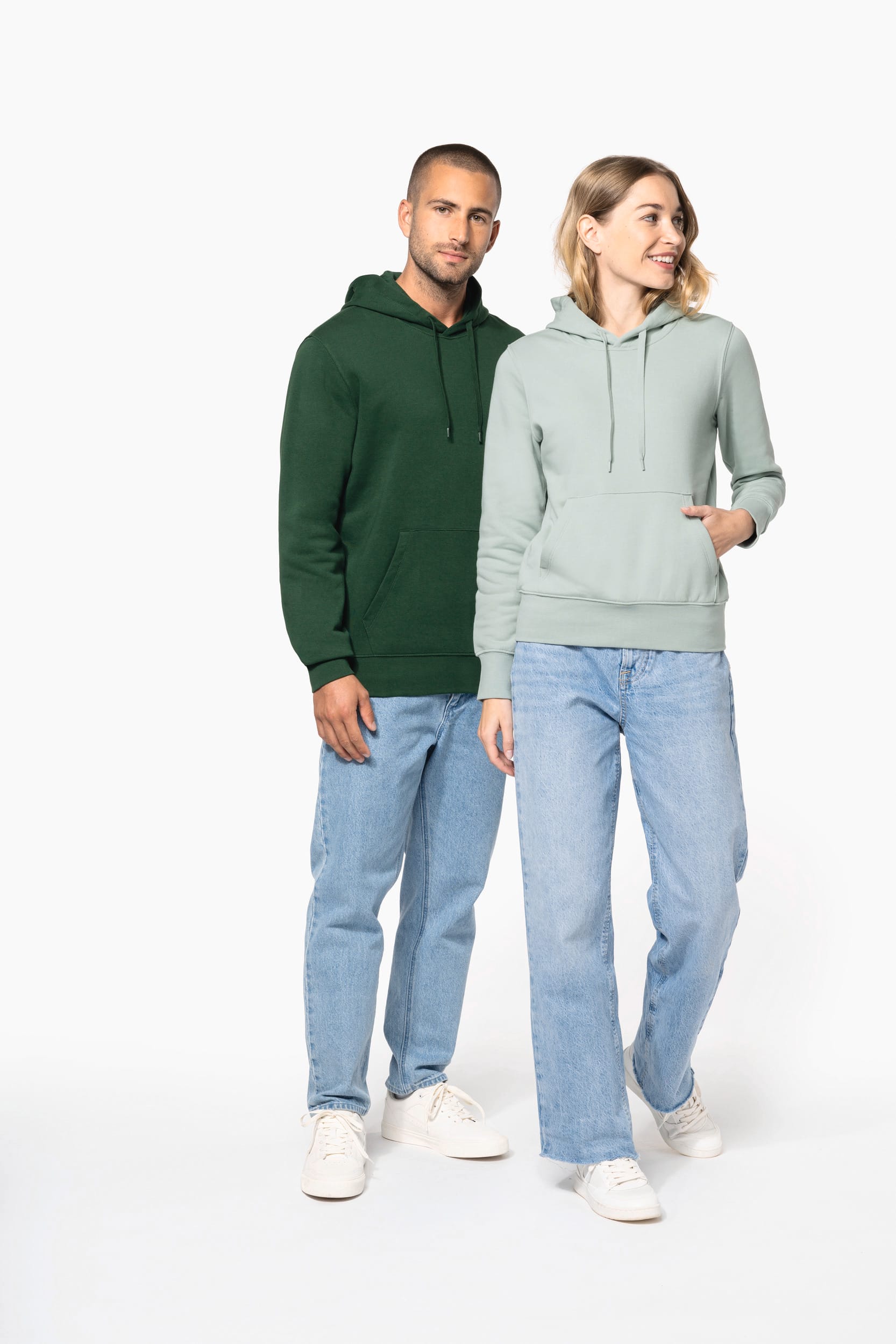 Sweat-shirt écoresponsable à capuche femme
