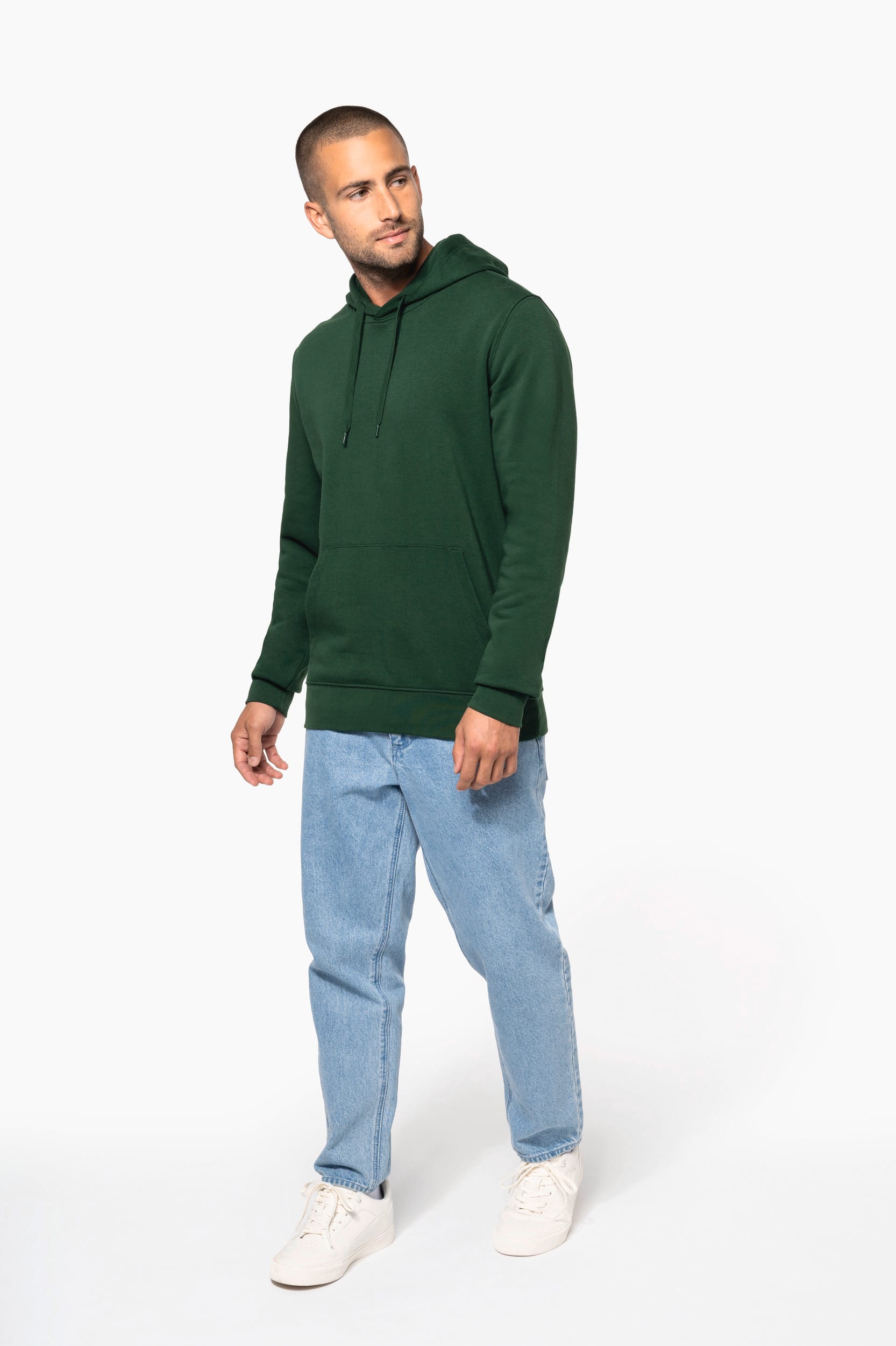 Sweat-shirt écoresponsable à capuche homme