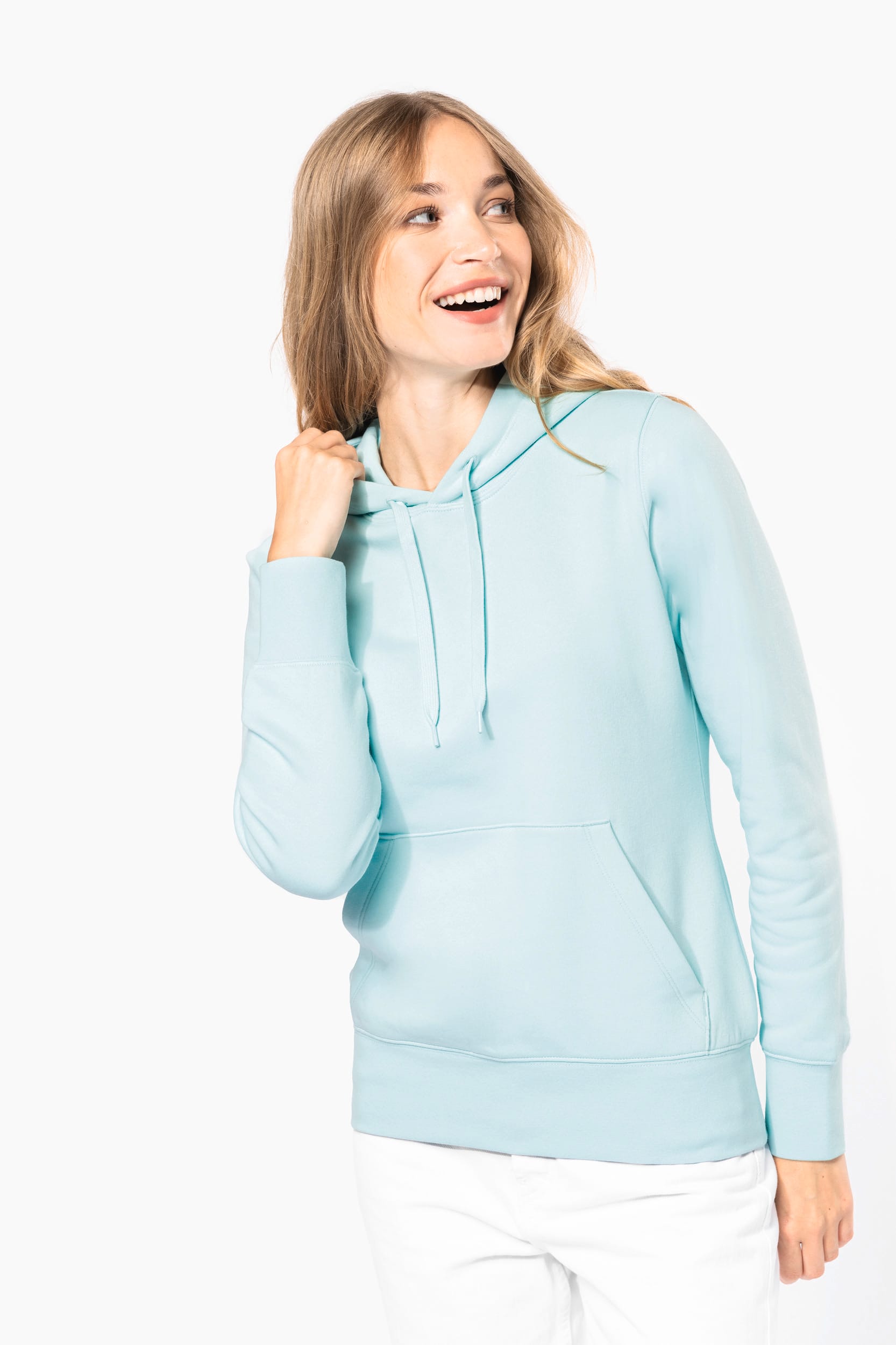 Sweat-shirt écoresponsable à capuche femme