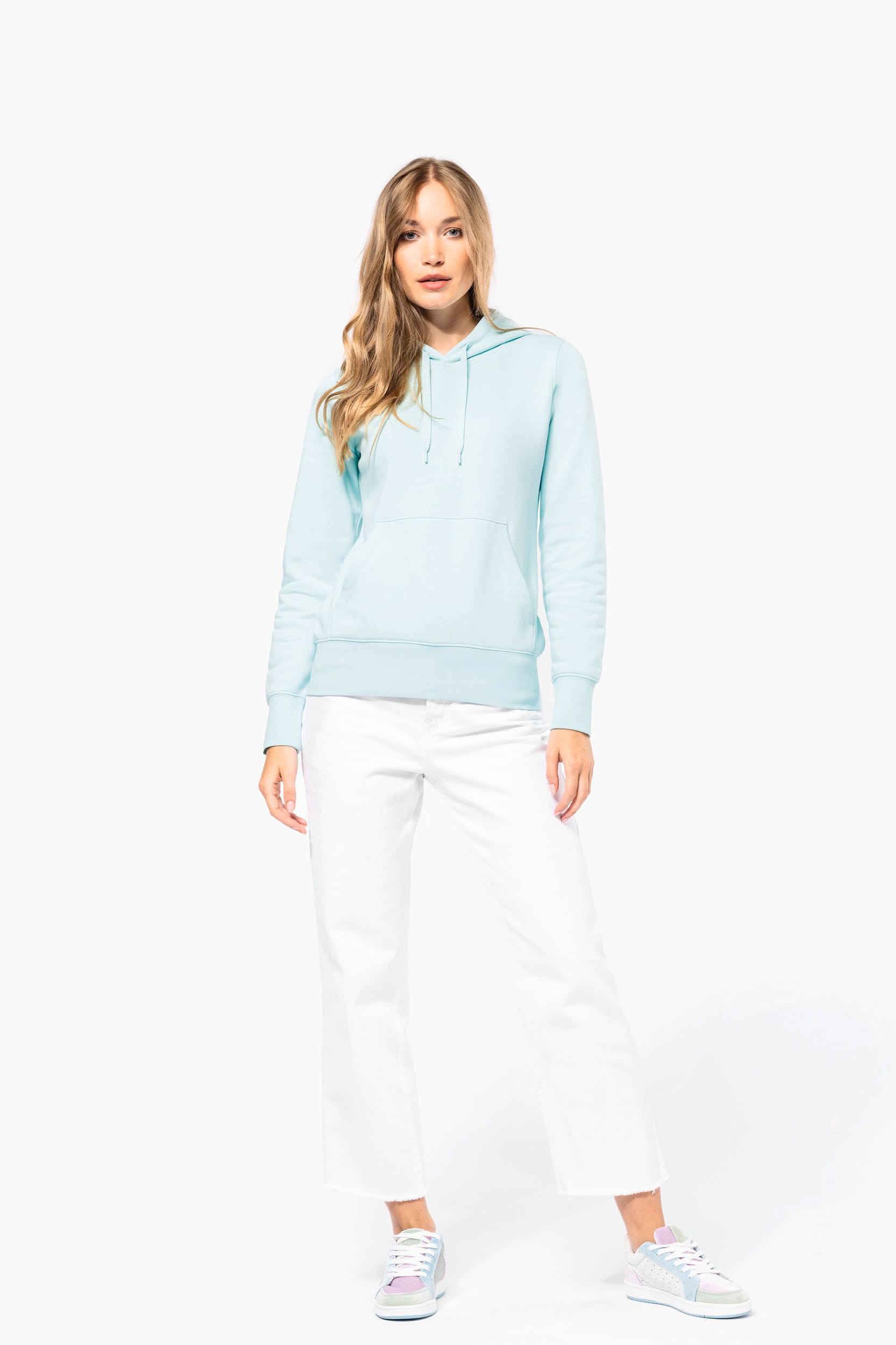 Sweat-shirt écoresponsable à capuche femme