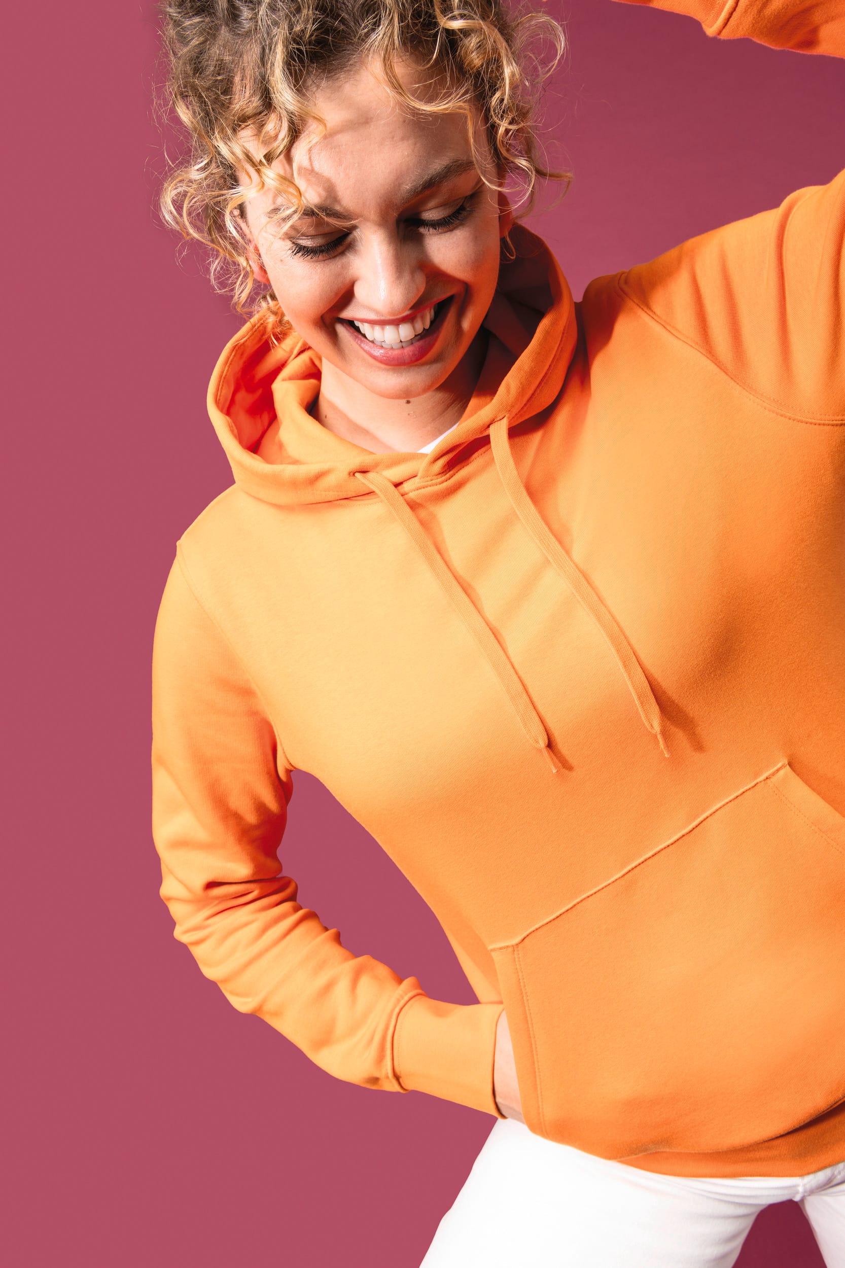 Sweat-shirt écoresponsable à capuche femme