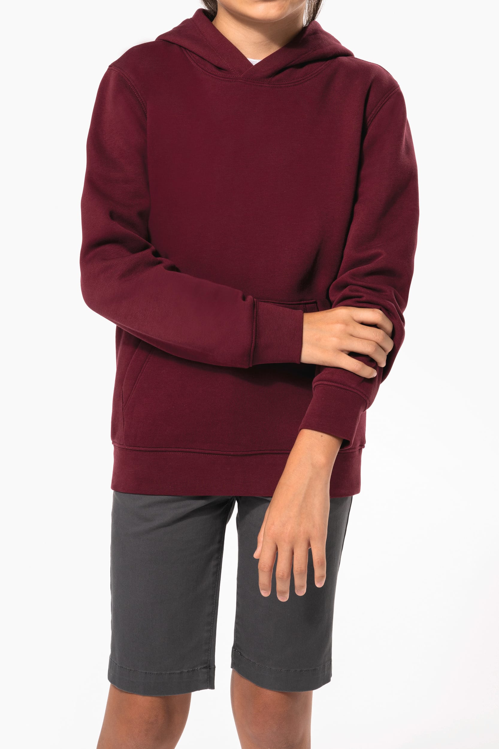 Sweat-shirt écoresponsable à capuche enfant