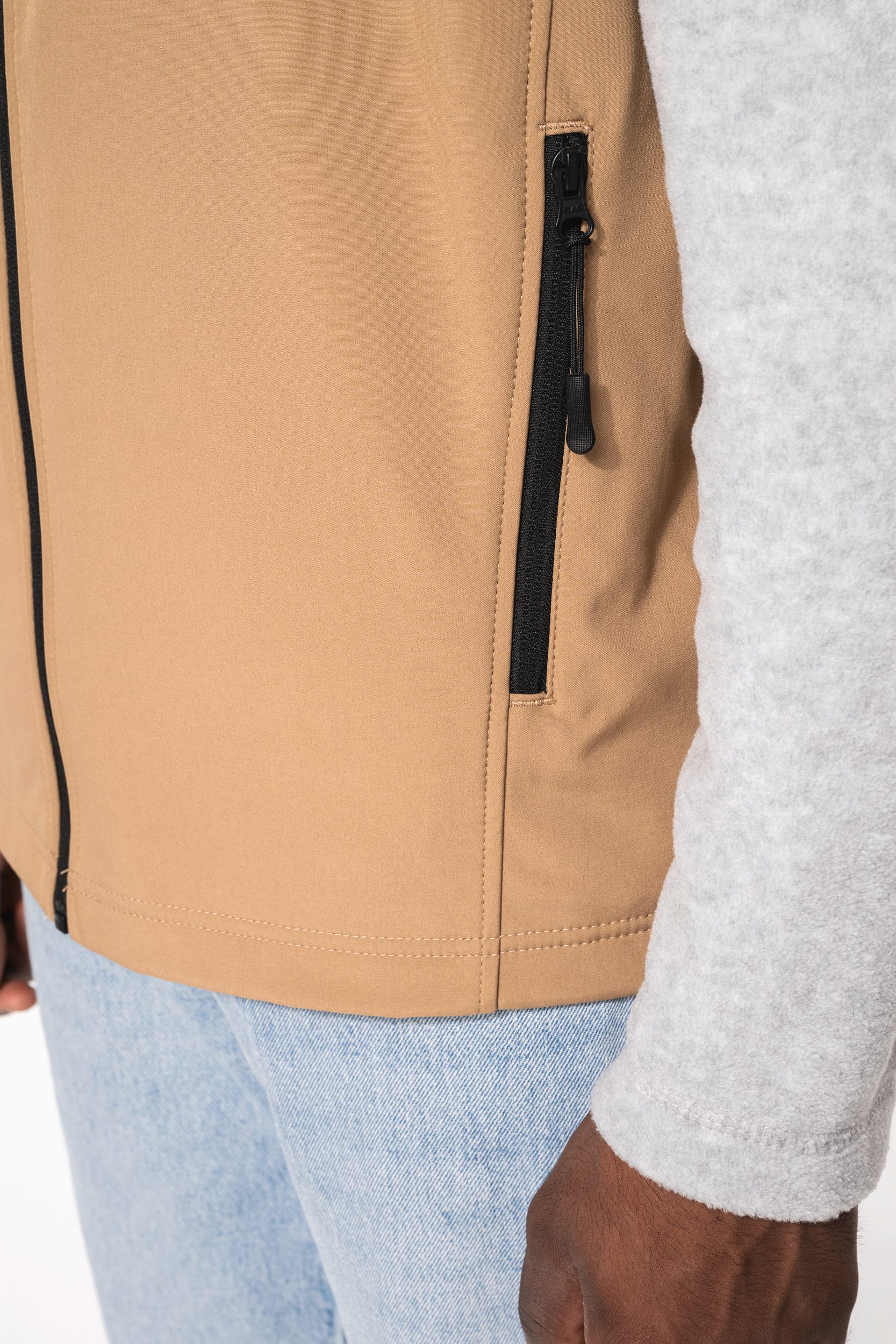 Chaleco softshell hombre