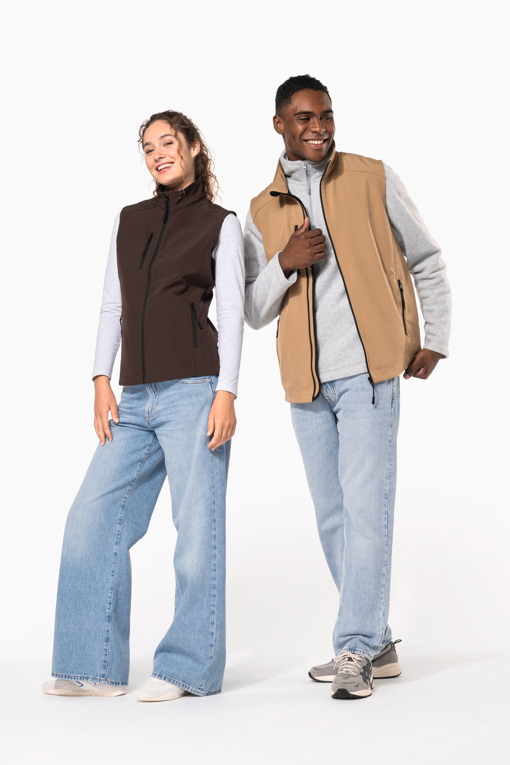 Bodywarmer softshell femme