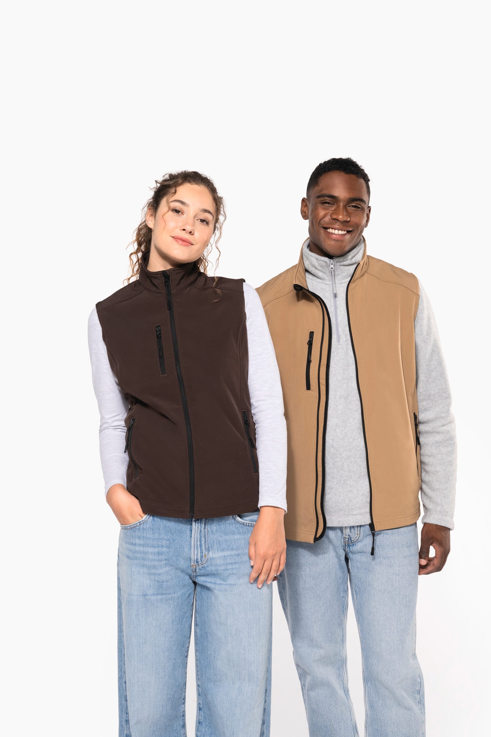 Chaleco sofshell mujer