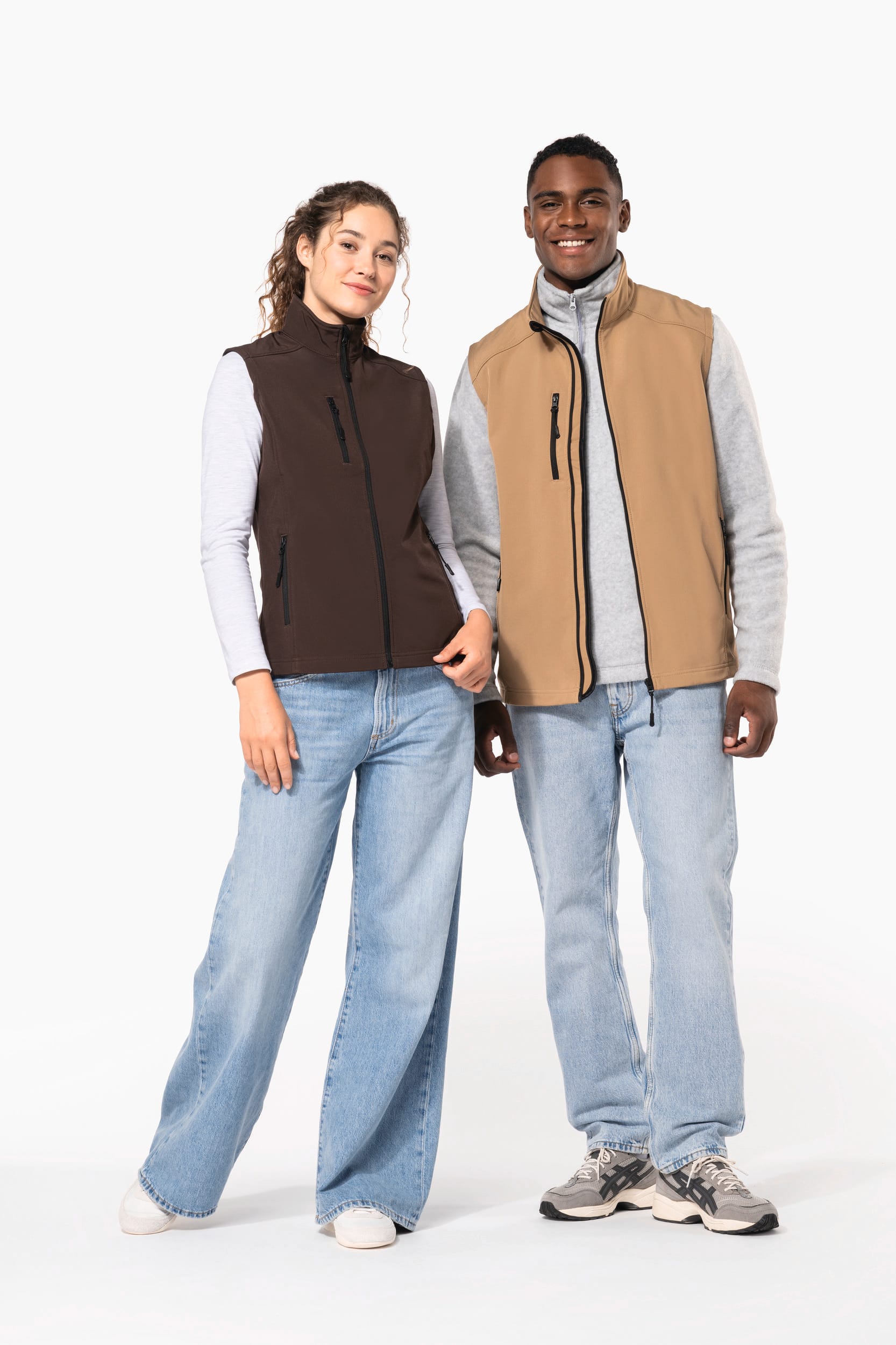 Chaleco sofshell mujer