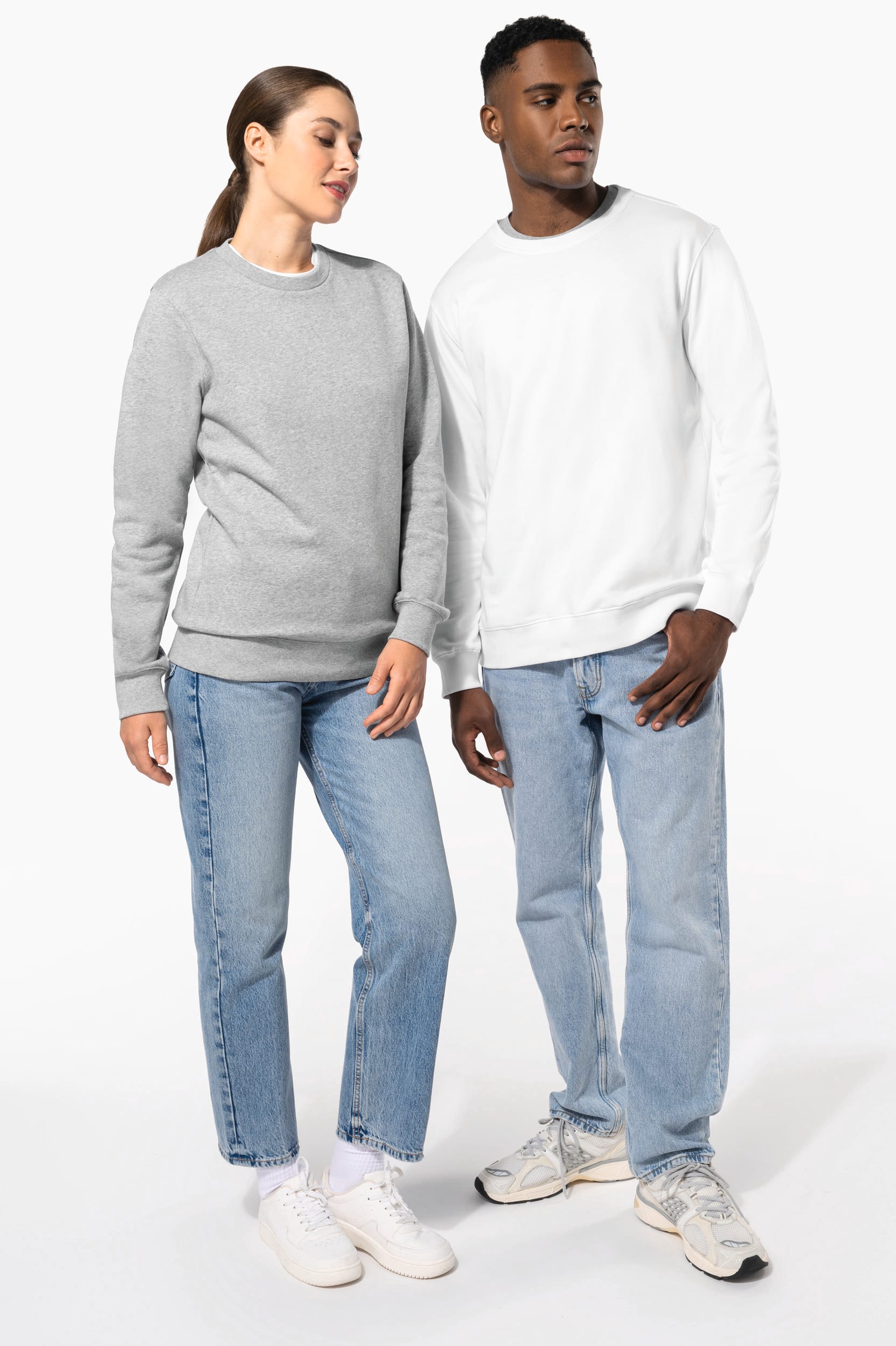 Sweat-shirt col rond 80/20 unisexe - Image 14