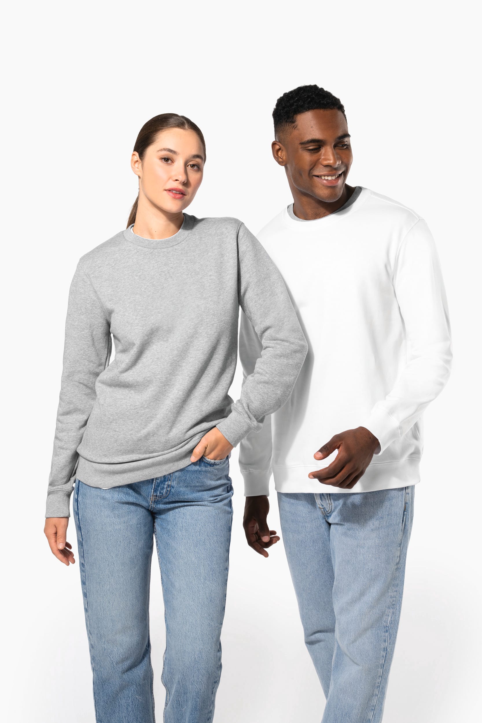 Sweat-shirt col rond 80/20 unisexe - Image 15