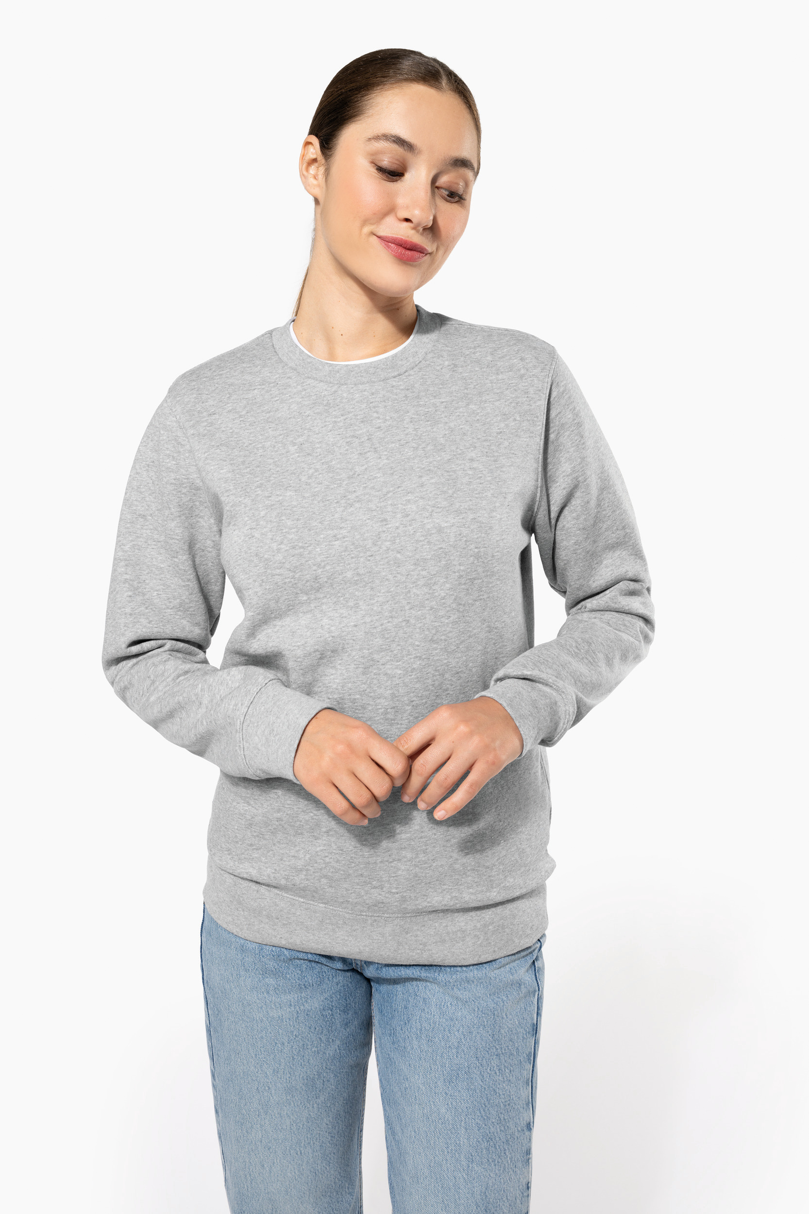Sweater ronde hals 80/20 uniseks