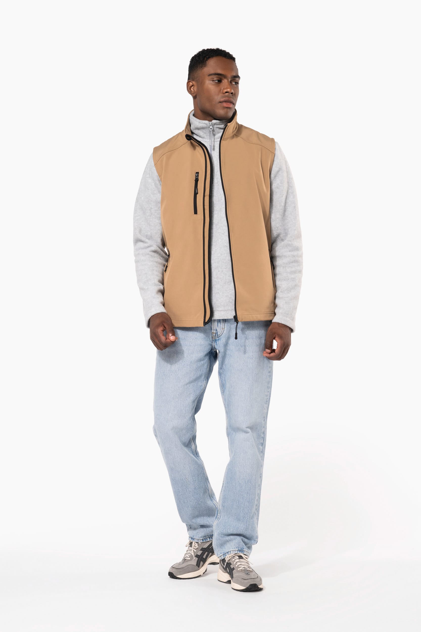 Chaleco softshell hombre