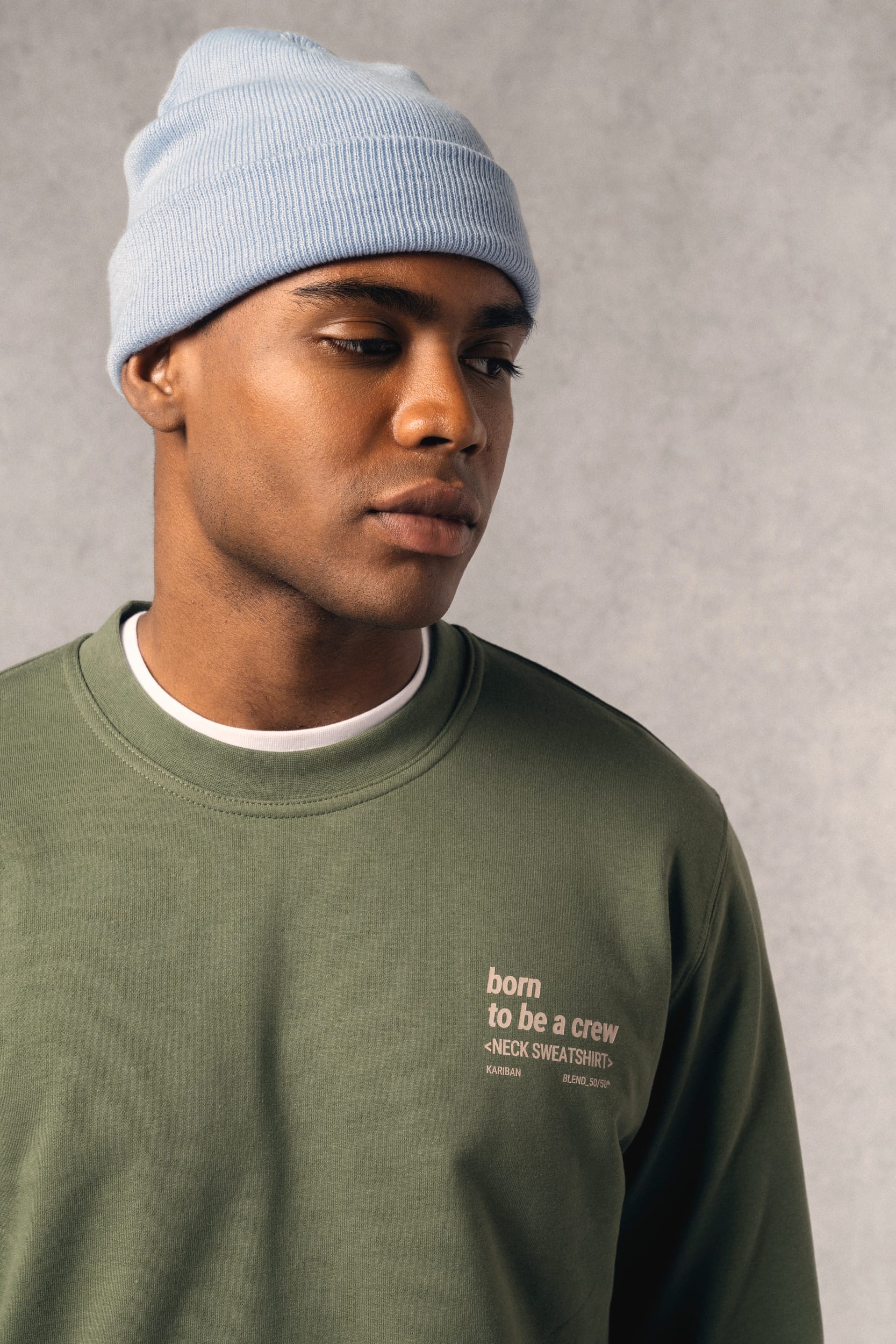 Sweat-shirt recyclé col rond unisexe - Image 16