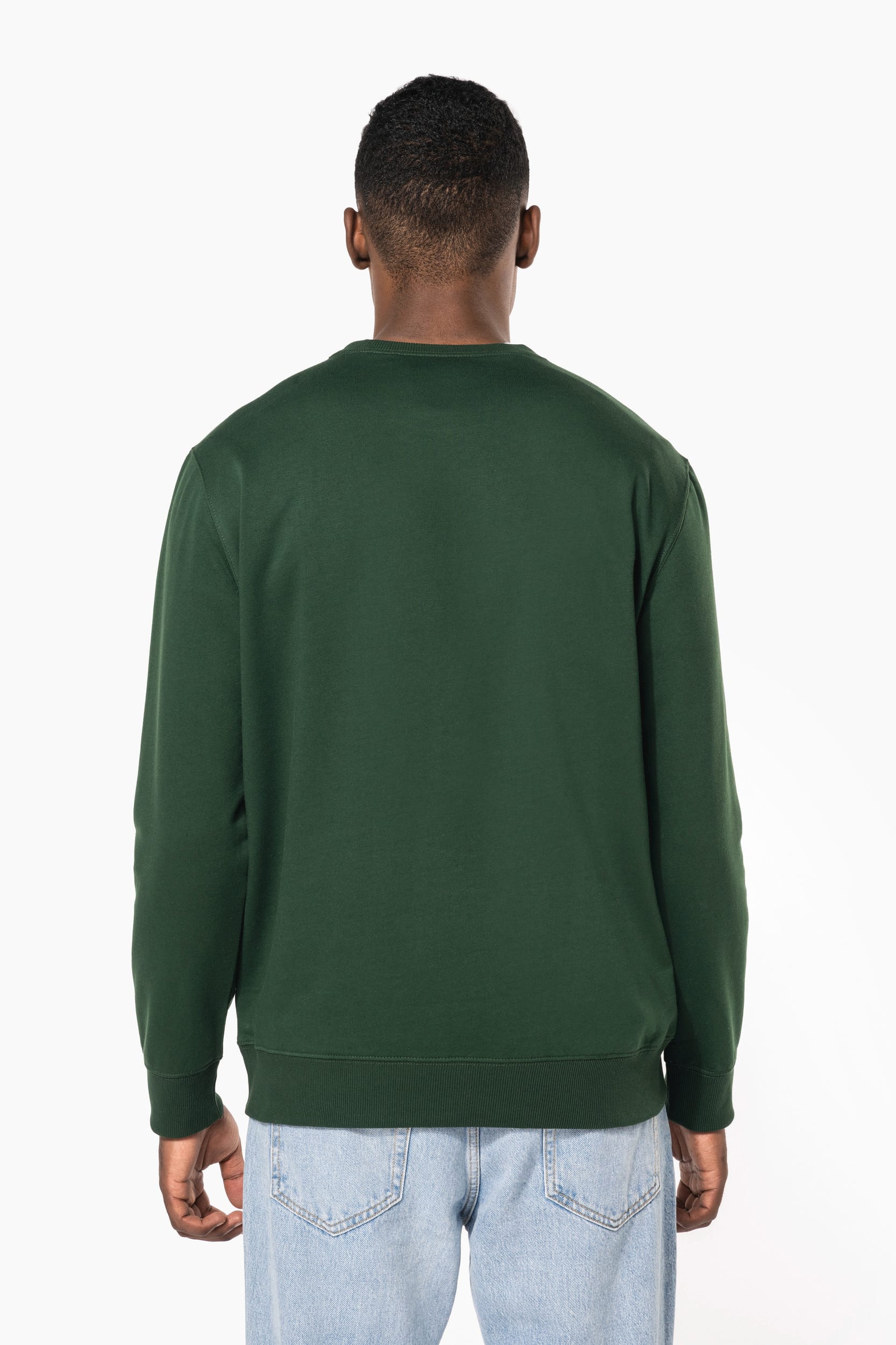 Sweat-shirt recyclé col rond unisexe - Image 3