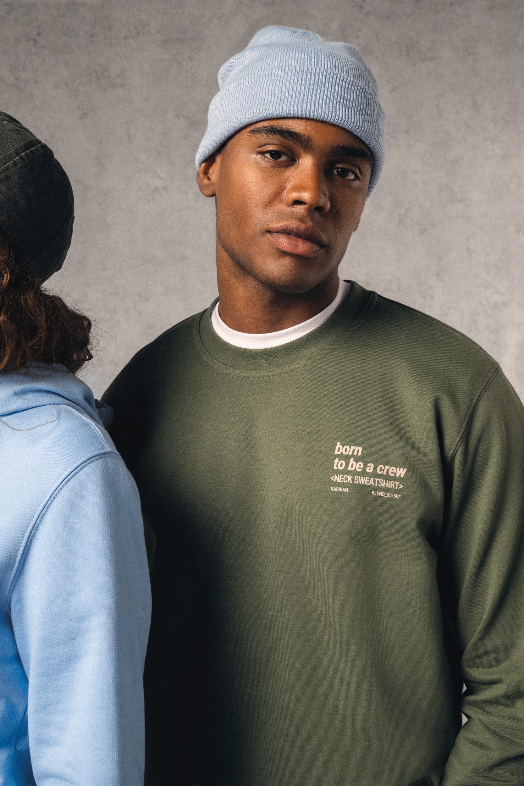 Sweat-shirt recyclé col rond unisexe - Image 28