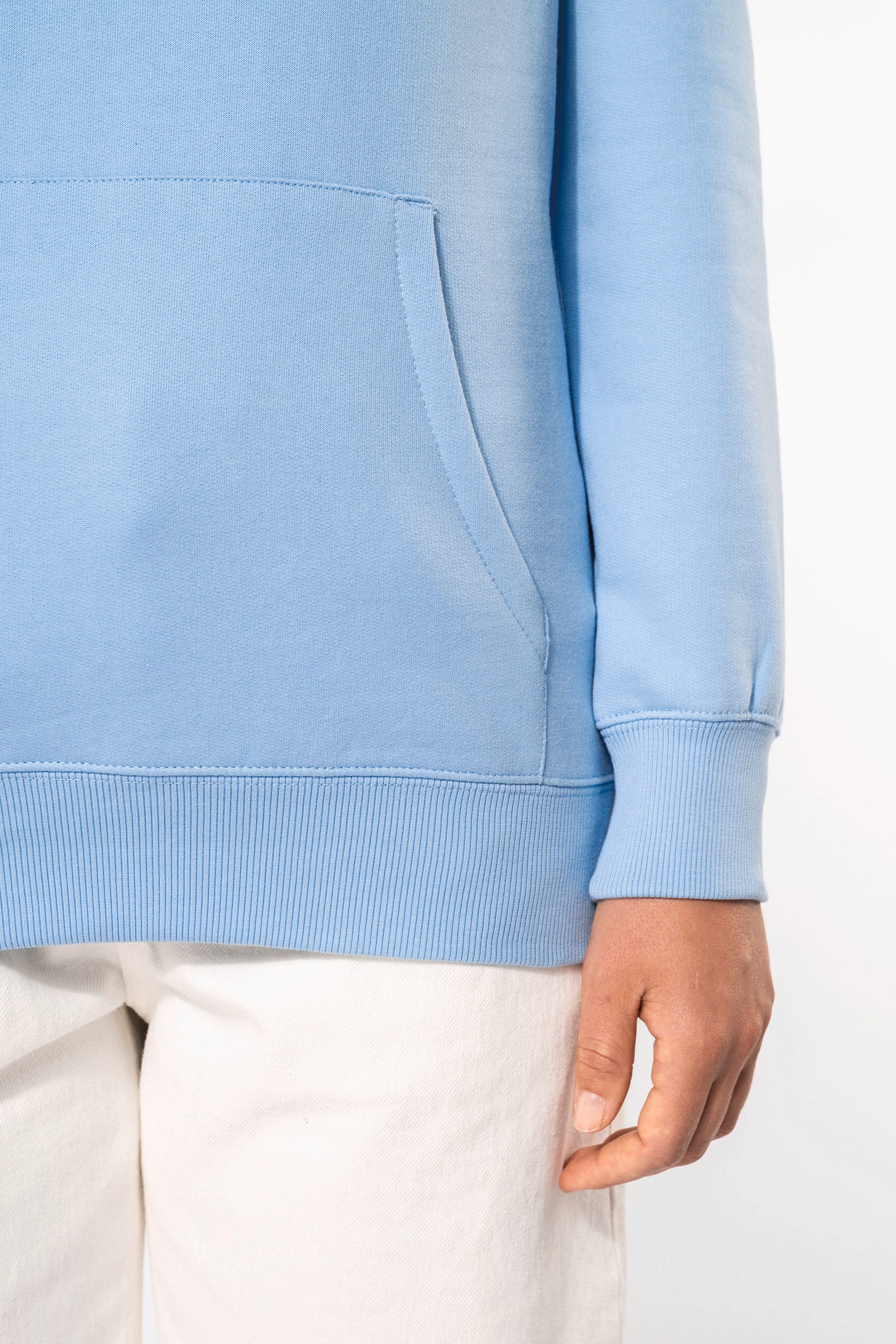 Sweat-shirt recyclé à capuche unisexe - Image 22