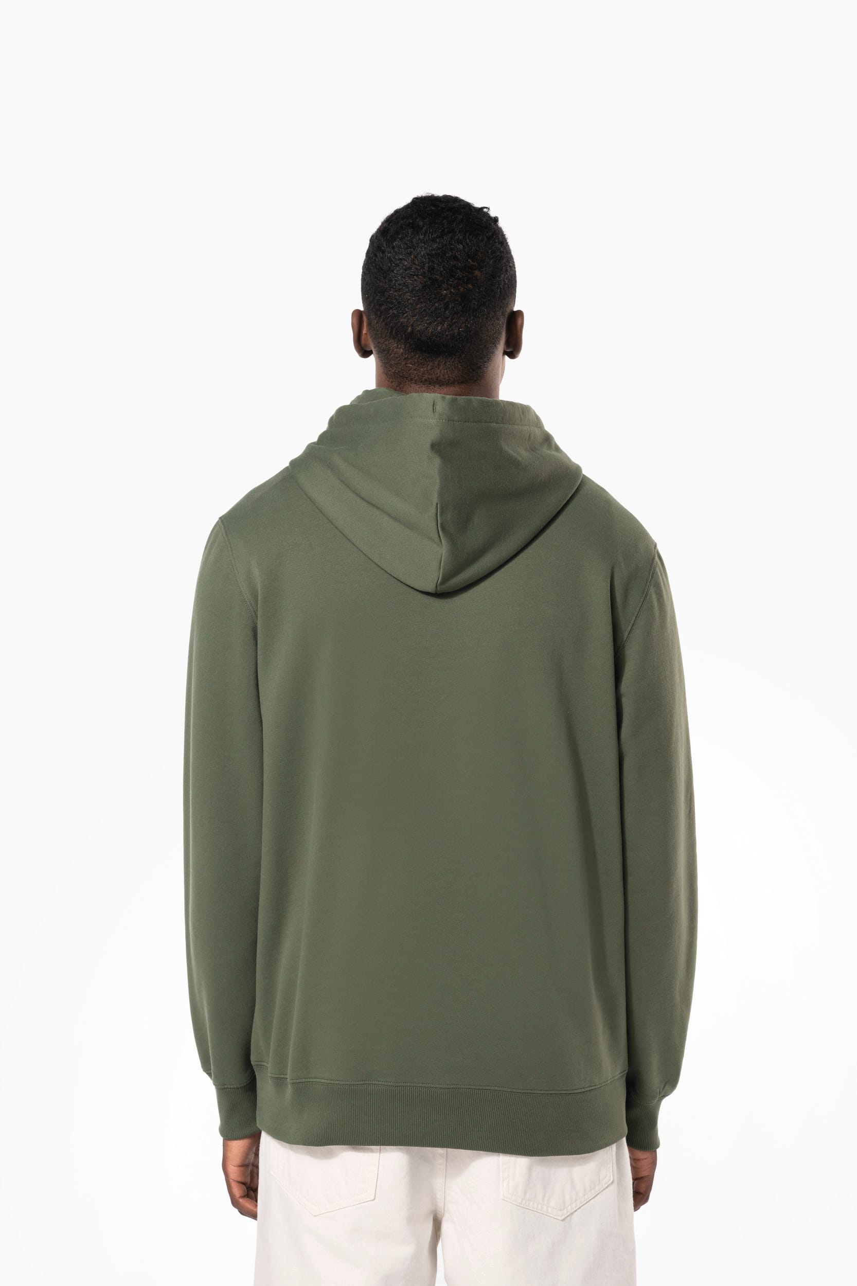 Sweat-shirt recyclé à capuche unisexe - Image 5