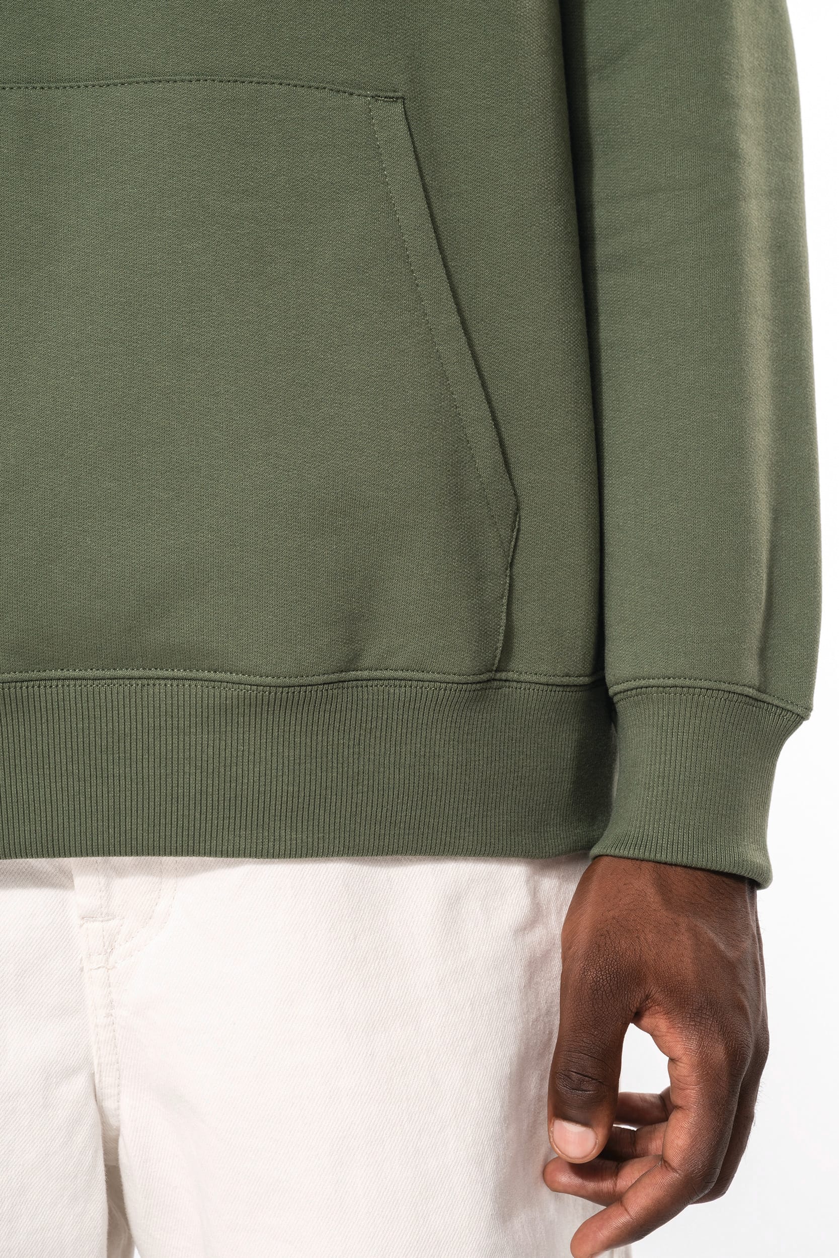 Sweat-shirt recyclé à capuche unisexe - Image 8