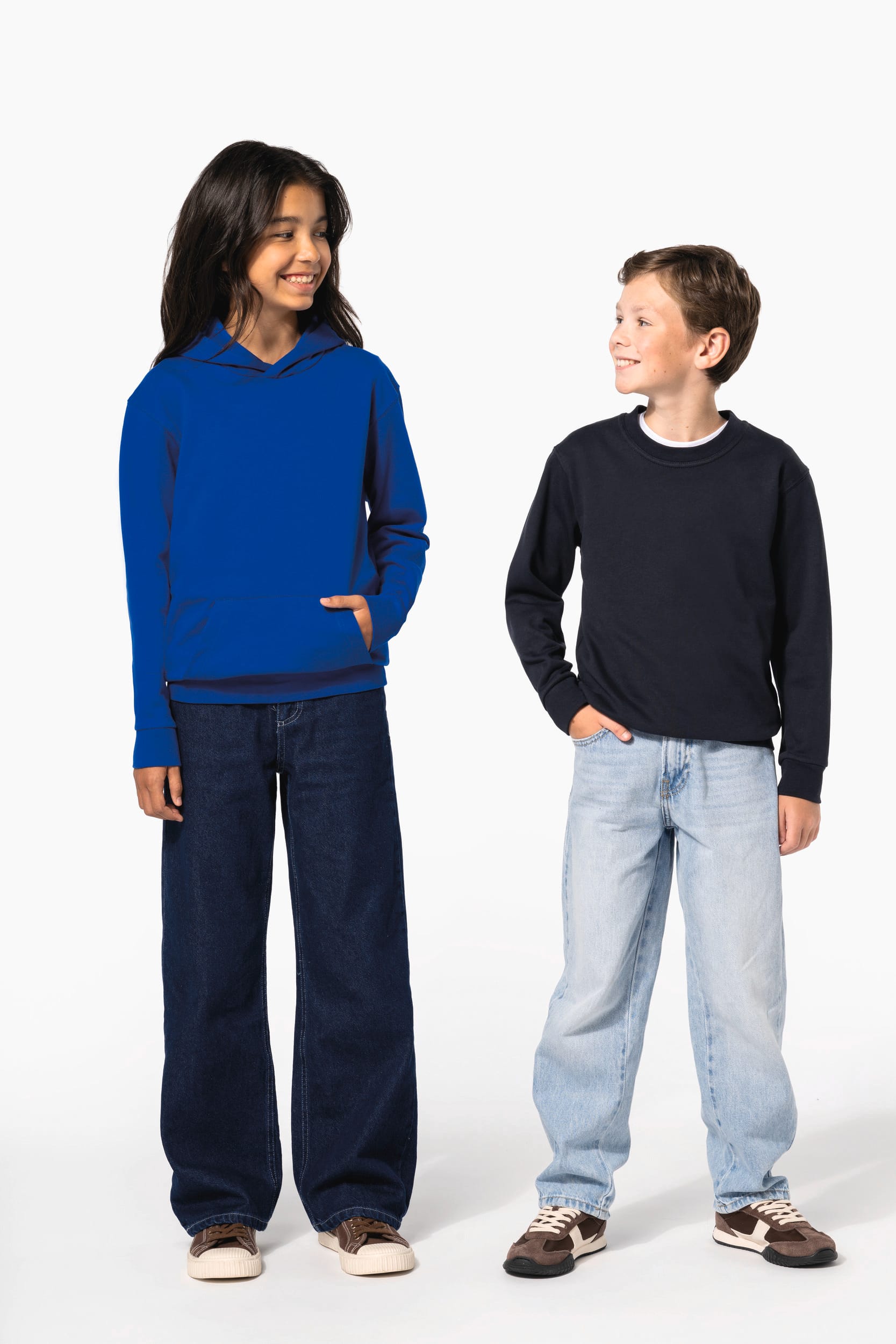 Sweat-shirt recyclé col rond enfant - Image 10