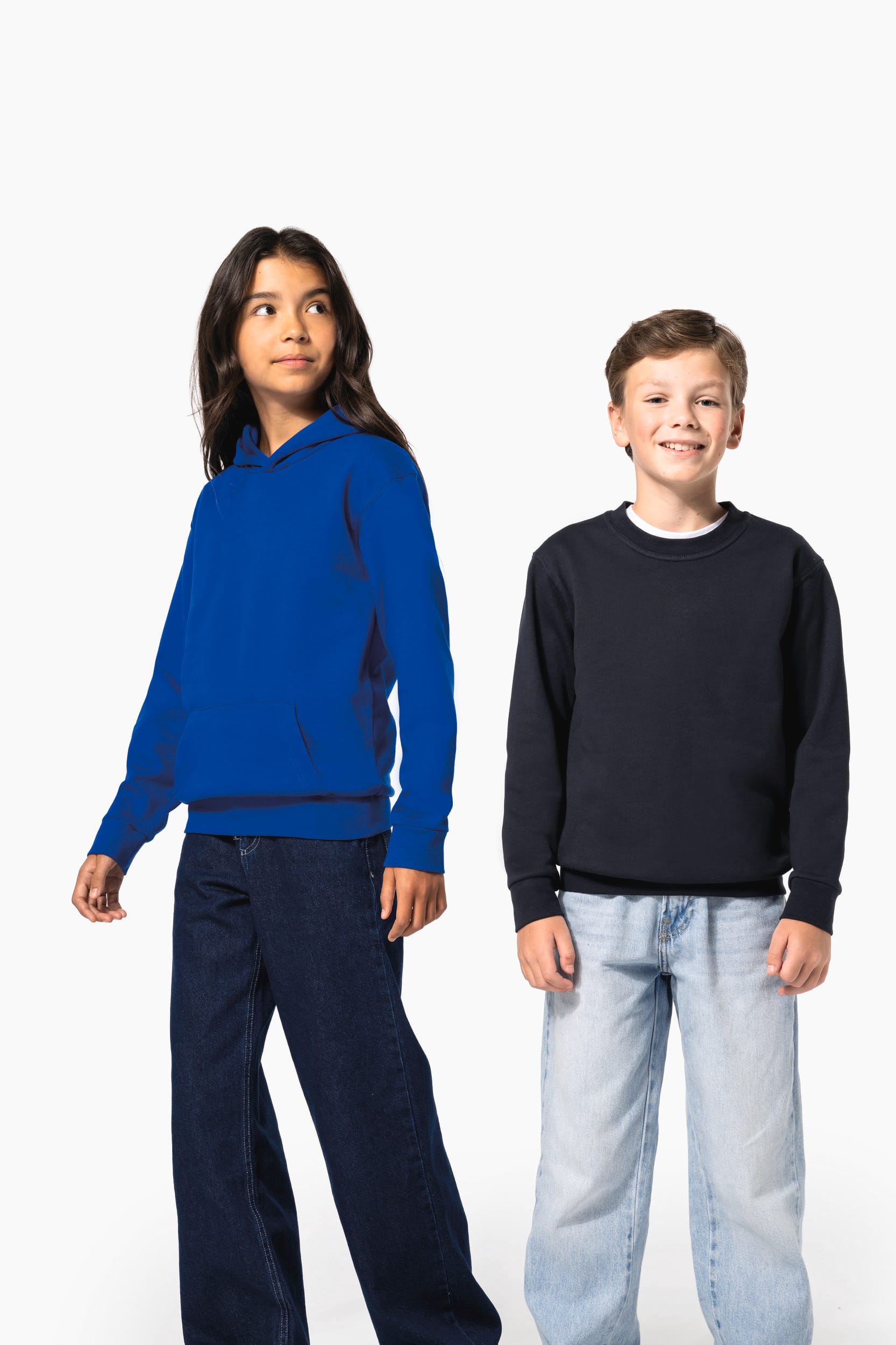 Sweat-shirt recyclé col rond enfant - Image 9