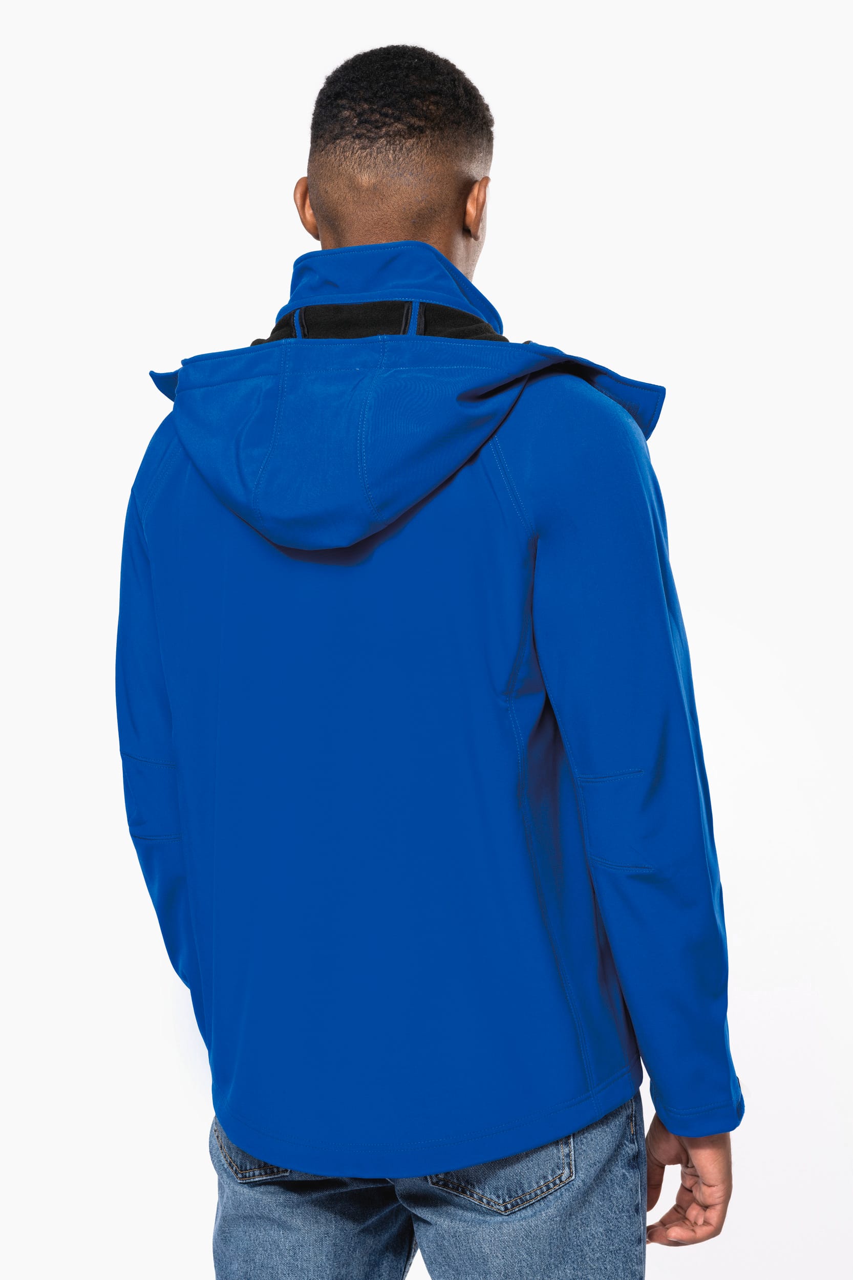 Men's detachable hooded softshell jacket - Kariban