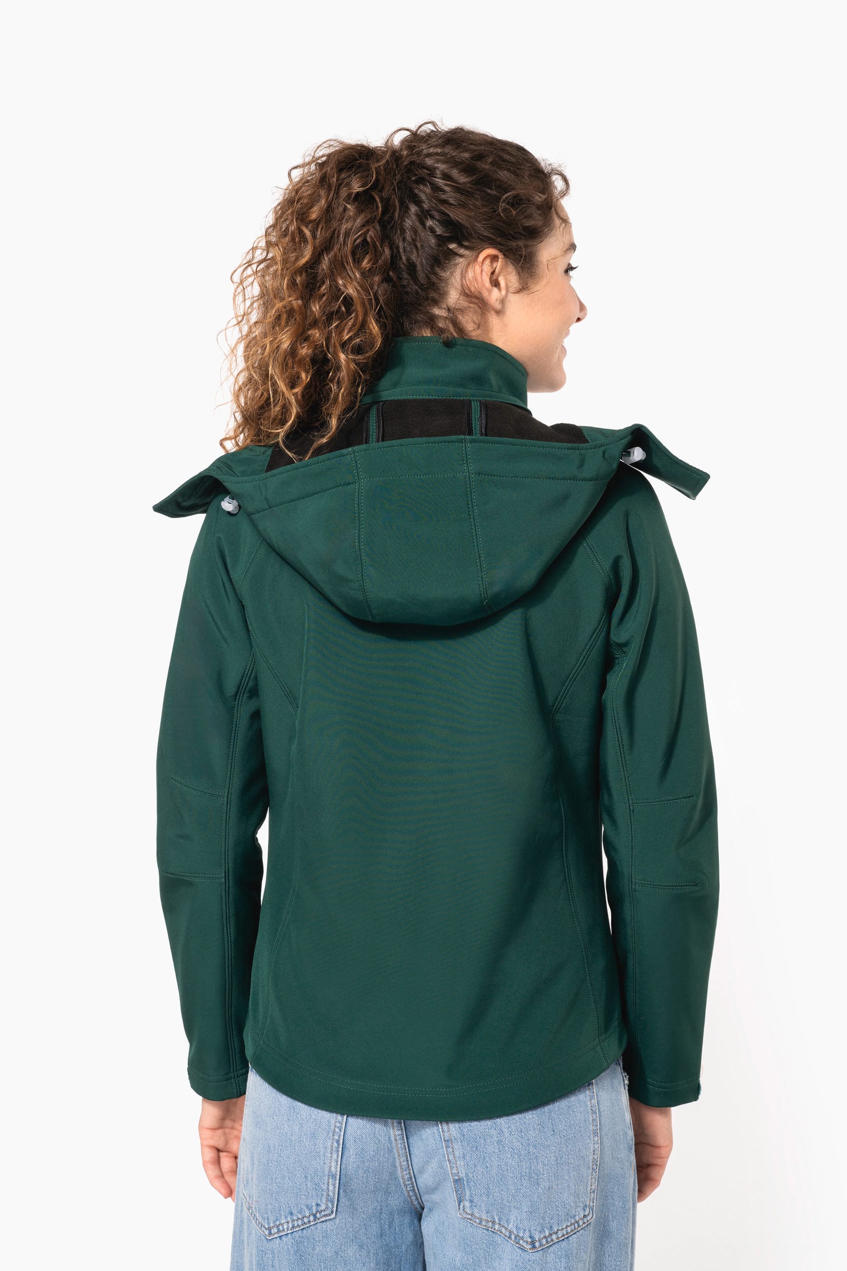 Veste softshell à capuche amovible femme - Image 2
