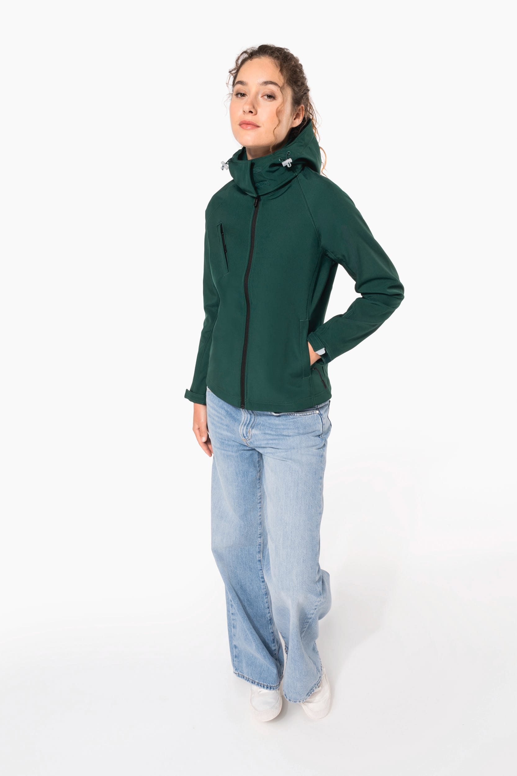 Veste softshell à capuche amovible femme - Image 12