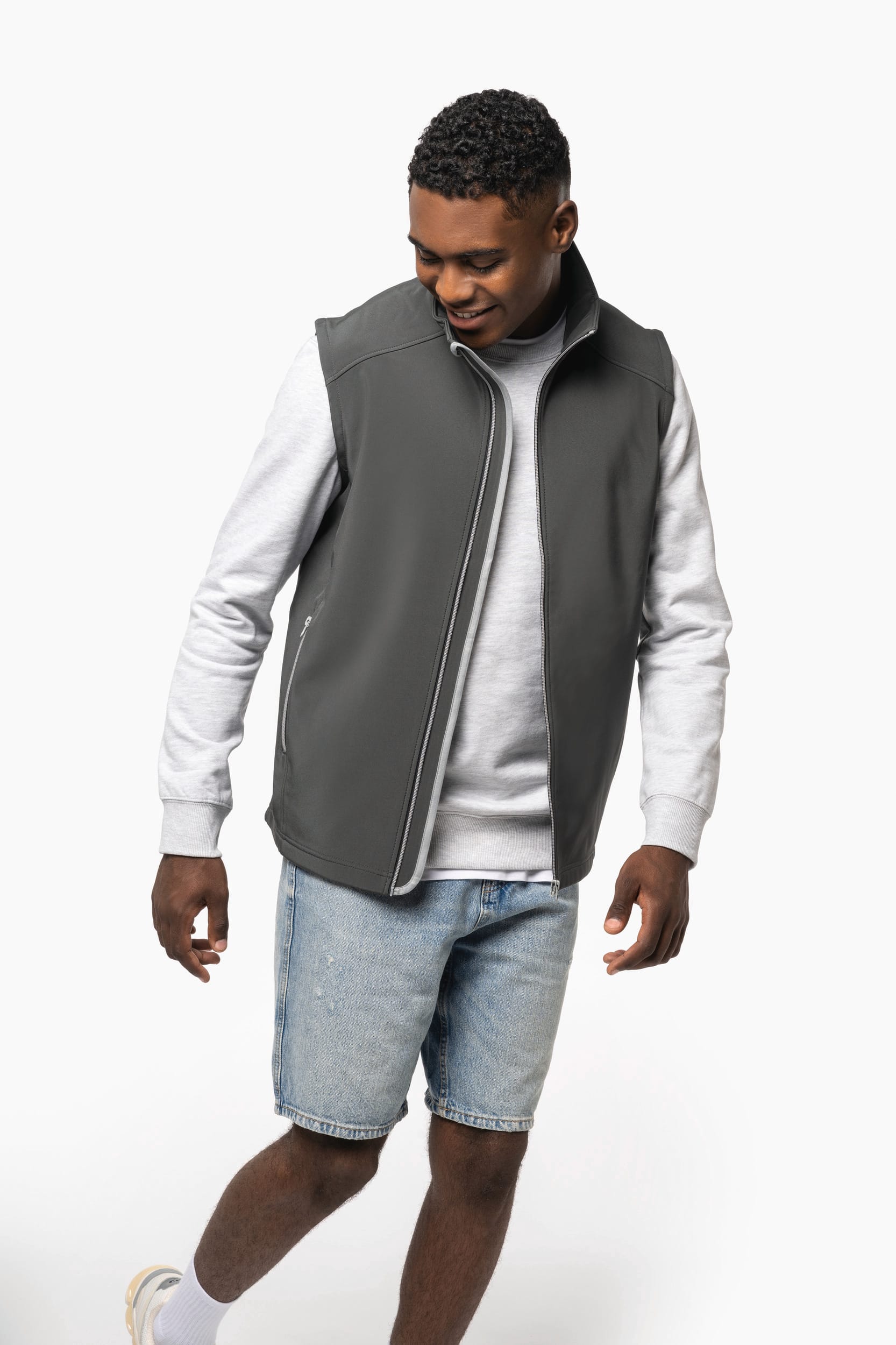 Colete softshell 2 camadas