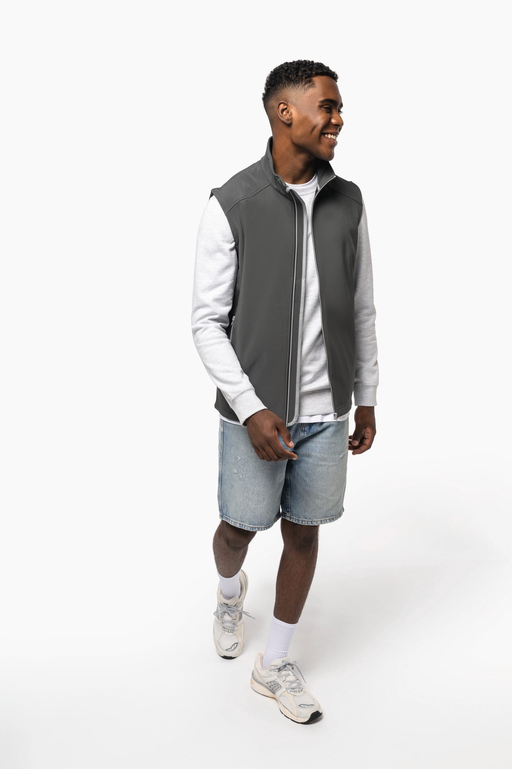 Colete softshell 2 camadas