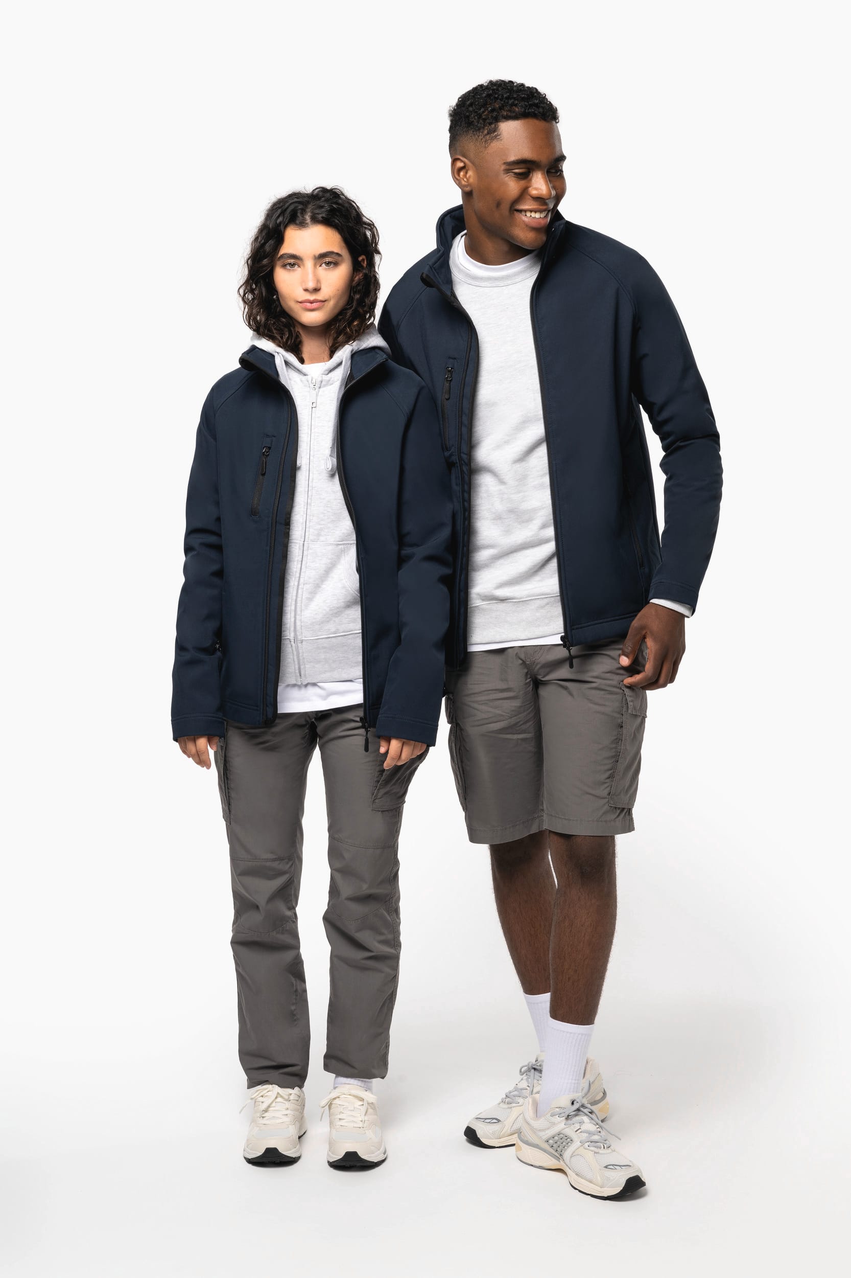 Blusão softshell 3 camadas eco-responsável unissexo