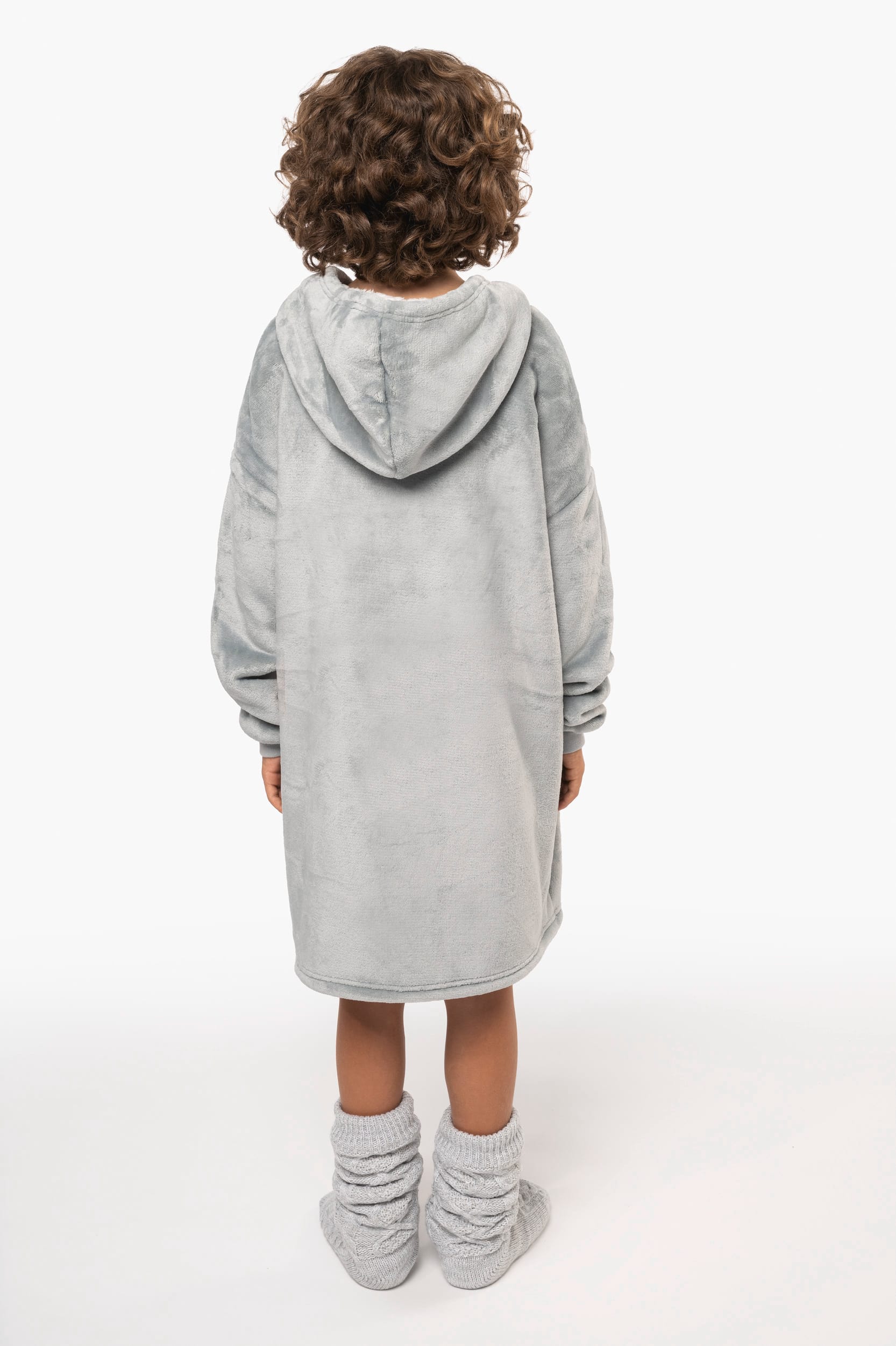 Poncho tipo manta infantil