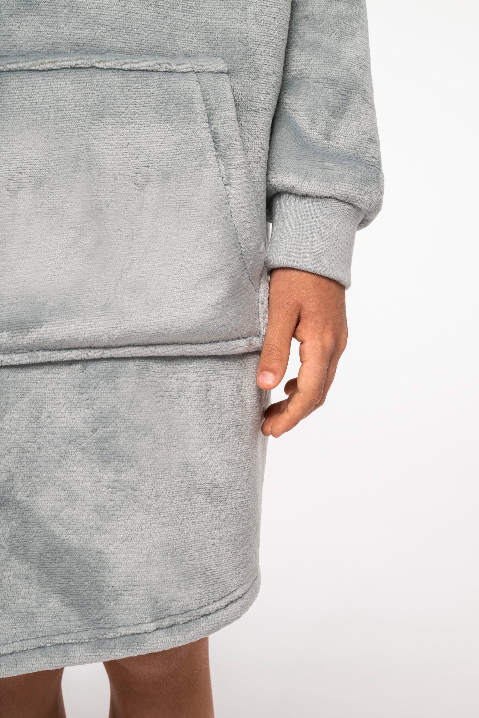 Poncho tipo manta infantil