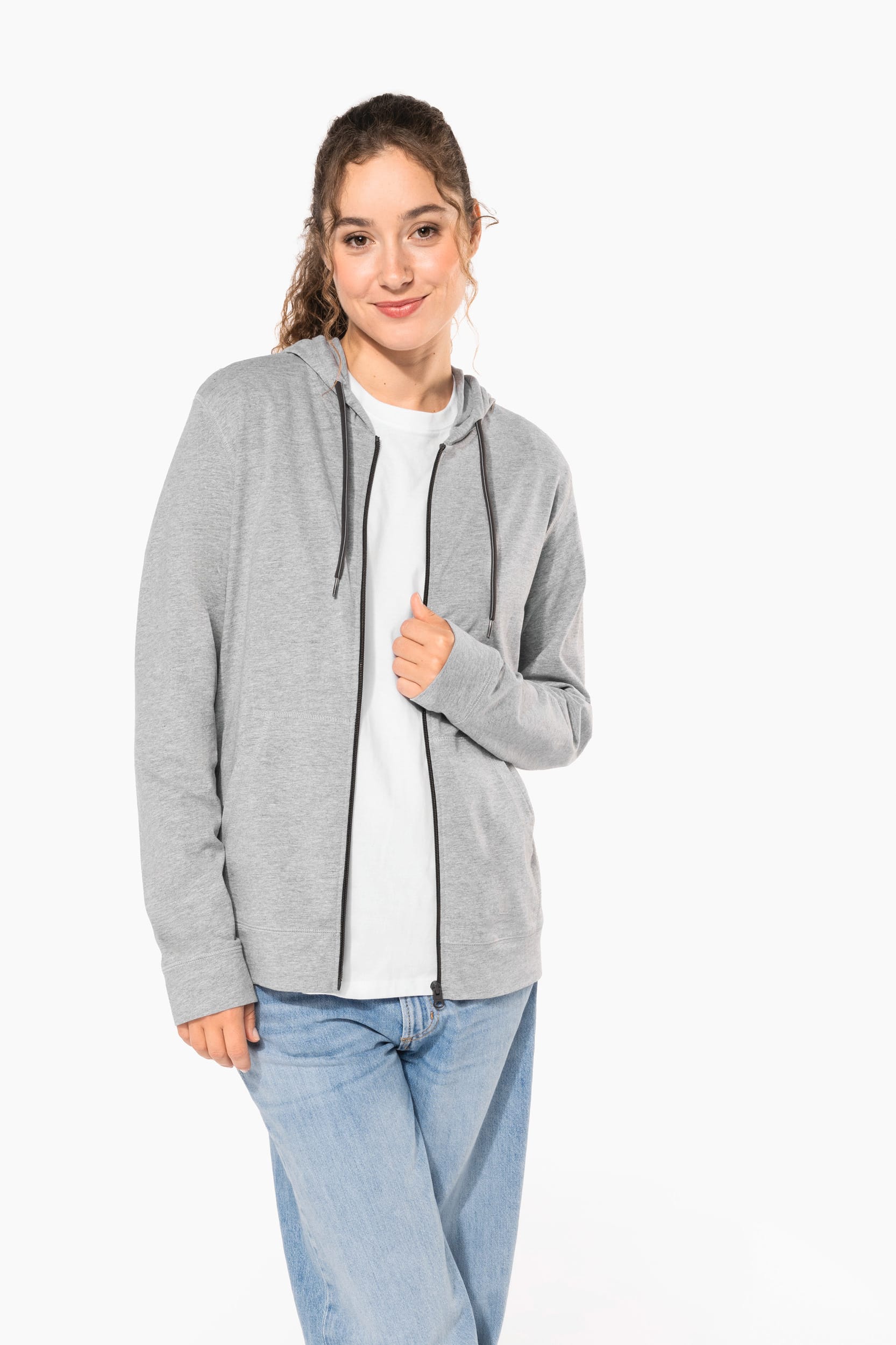 Veste coton légère à capuche - Image 13