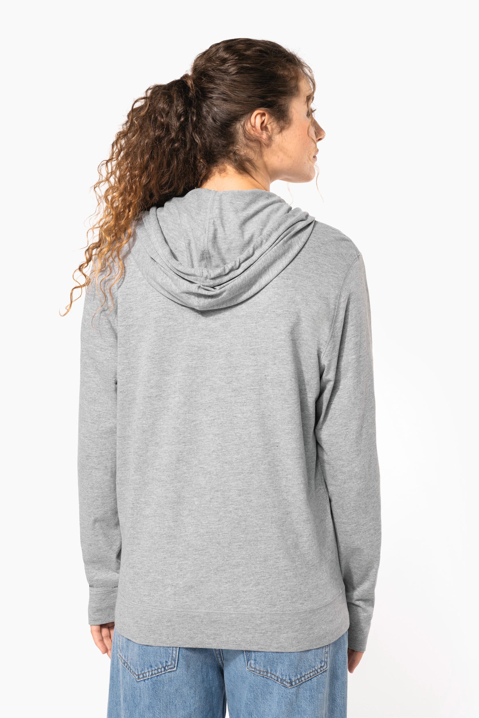 Veste coton légère à capuche - Image 9