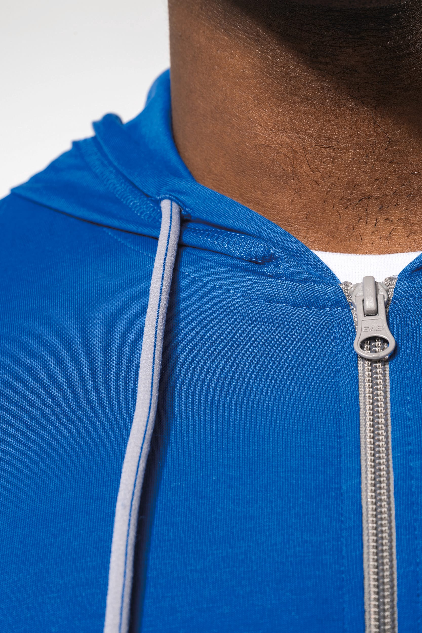 Veste coton légère à capuche - Image 5