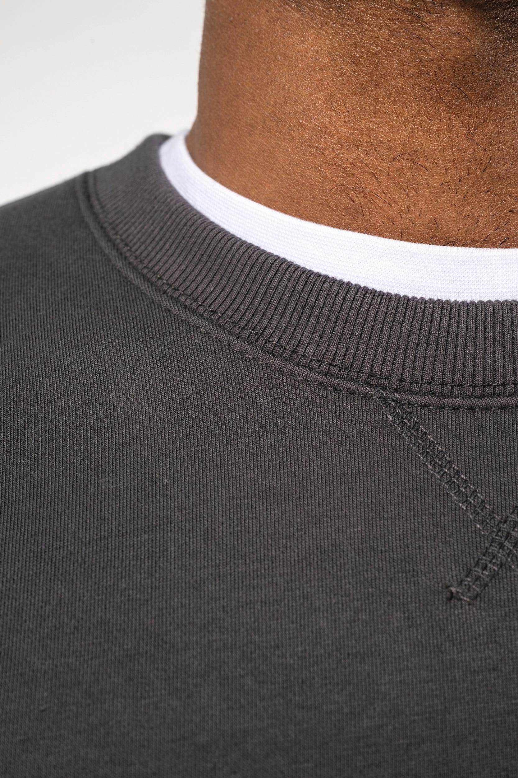 Sweat-shirt col rond unisexe - Image 6