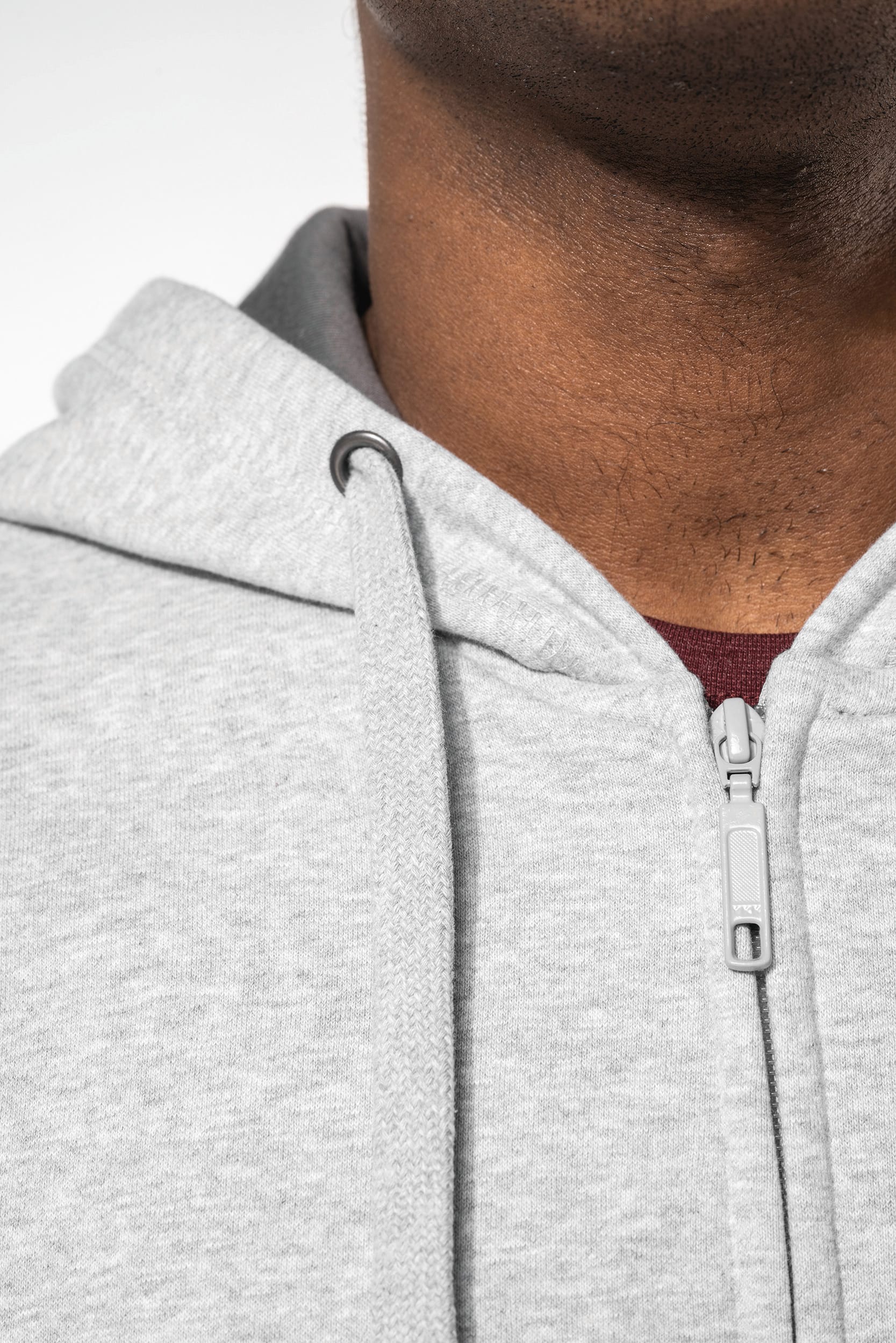 Sweat-shirt zippé capuche unisexe - Image 5