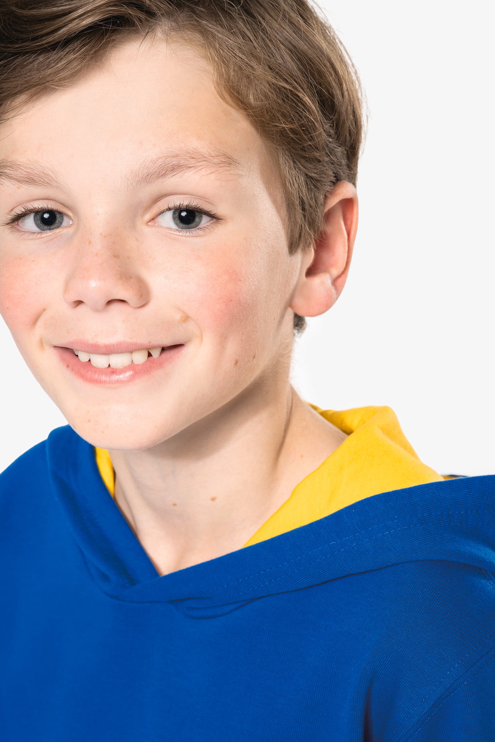 Sweat-shirt capuche contrastée enfant - Image 8