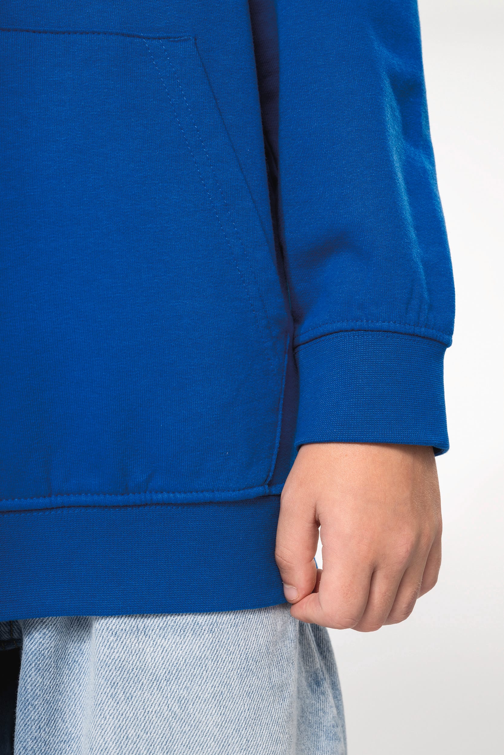 Sweat-shirt capuche contrastée enfant - Image 7