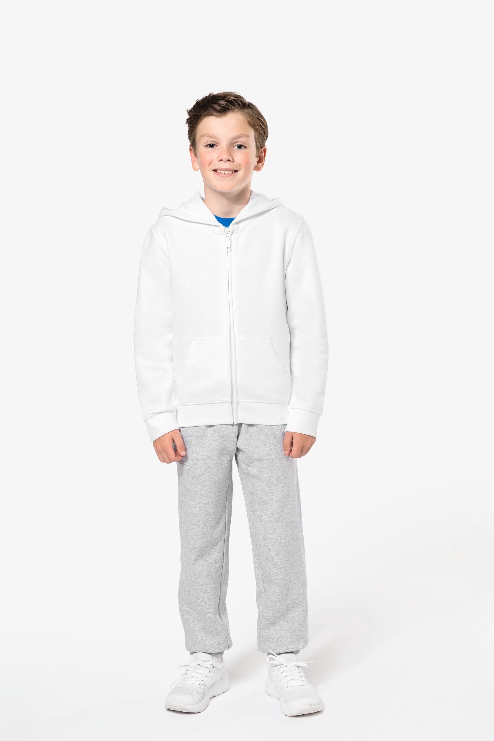 Sweat-shirt capuche zippé enfant - Image 7