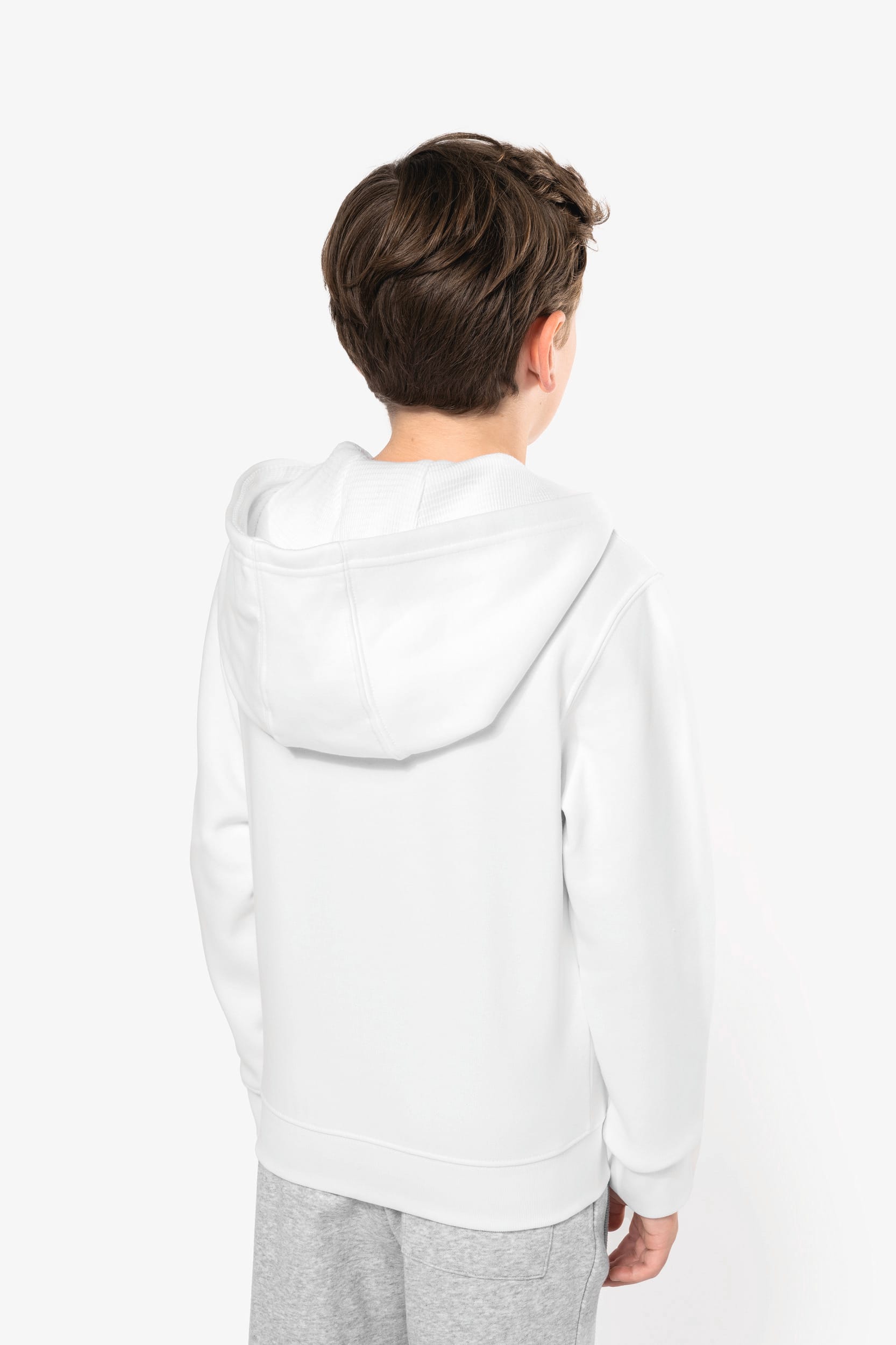 Sweat-shirt capuche zippé enfant - Image 2