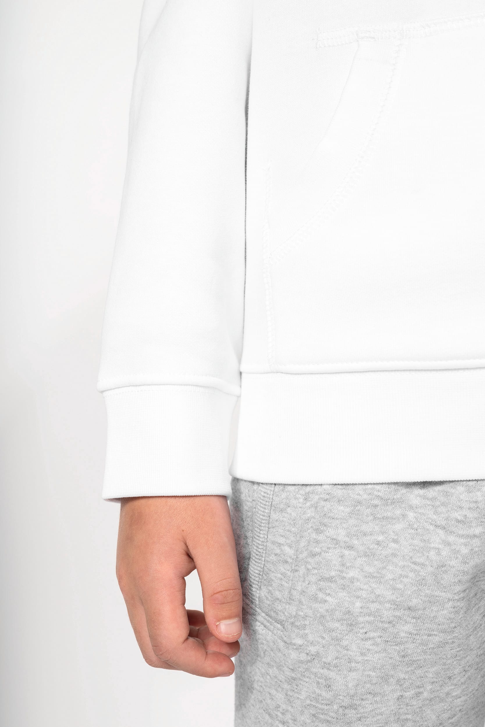 Sweat-shirt capuche zippé enfant - Image 6