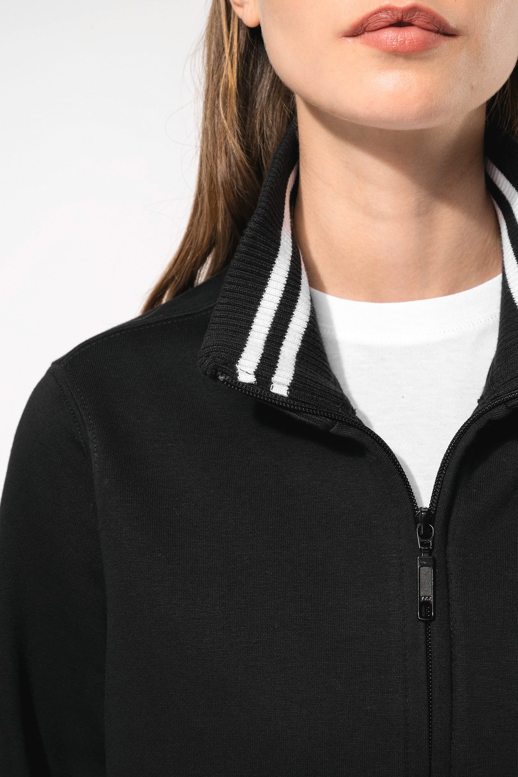 Veste molleton zippée femme - Image 3