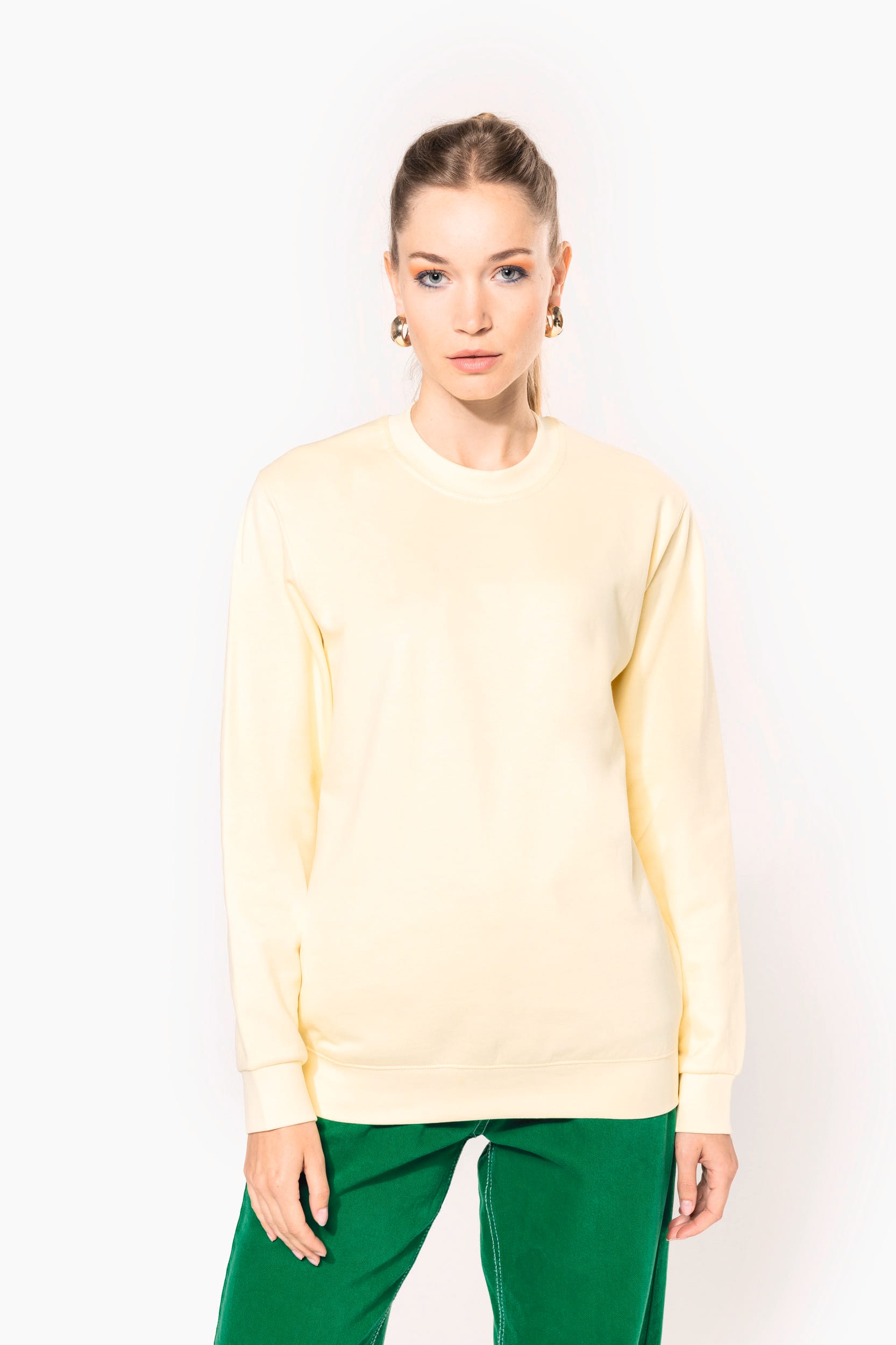 Sweat-shirt col rond unisexe