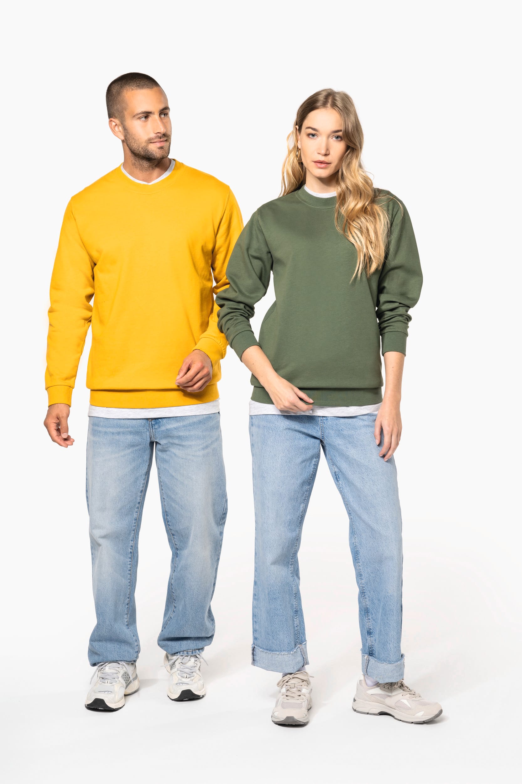 Sweat-shirt col rond unisexe - Image 16