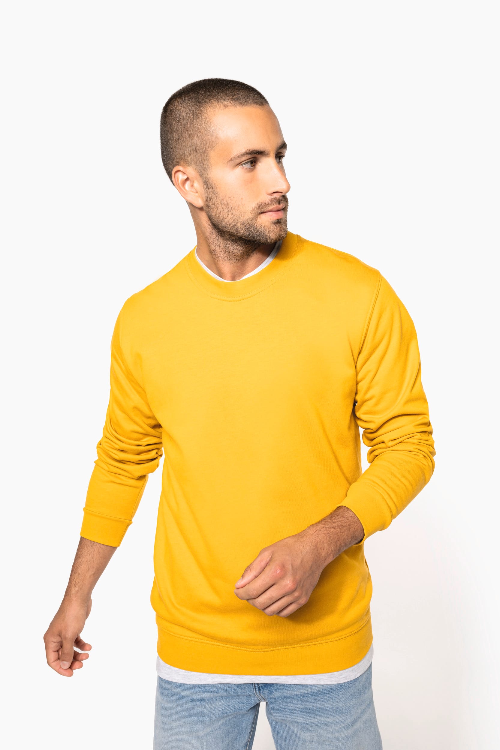 Sweat-shirt col rond unisexe - Image 3