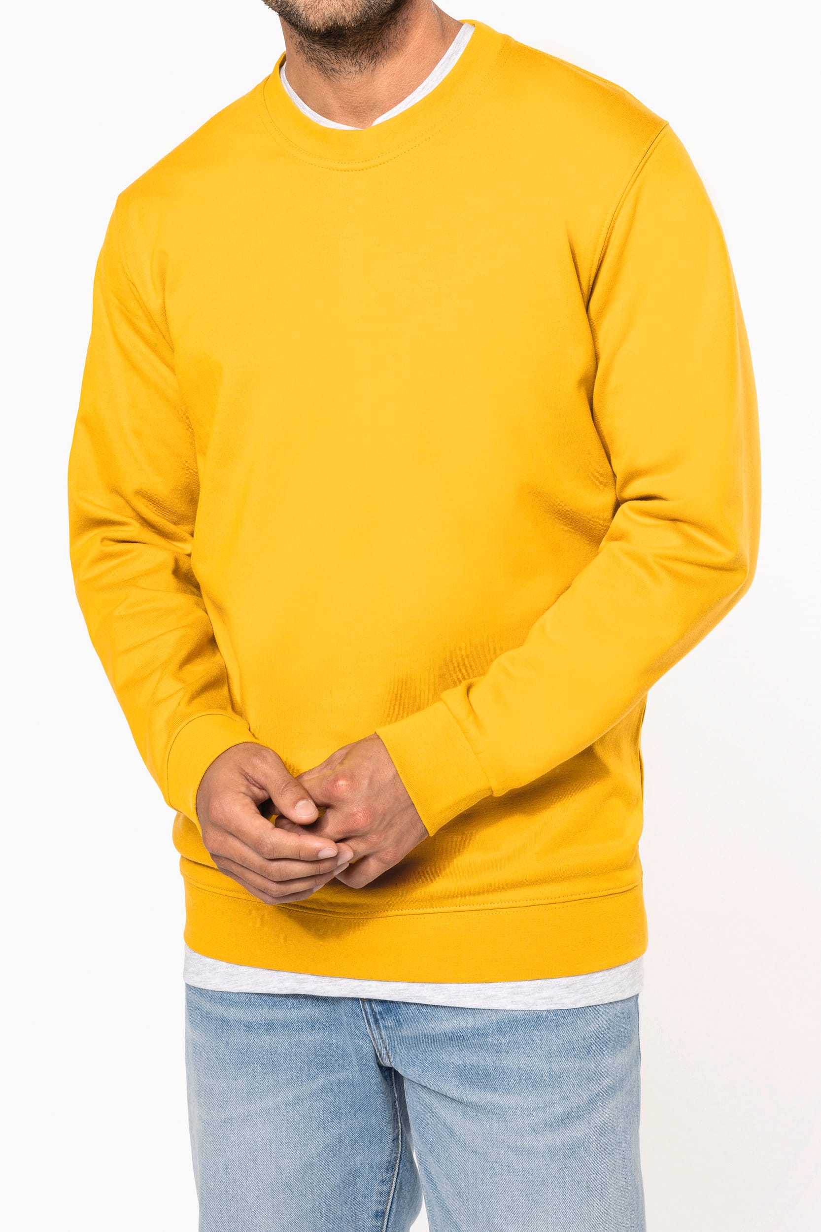 Sweat-shirt col rond unisexe