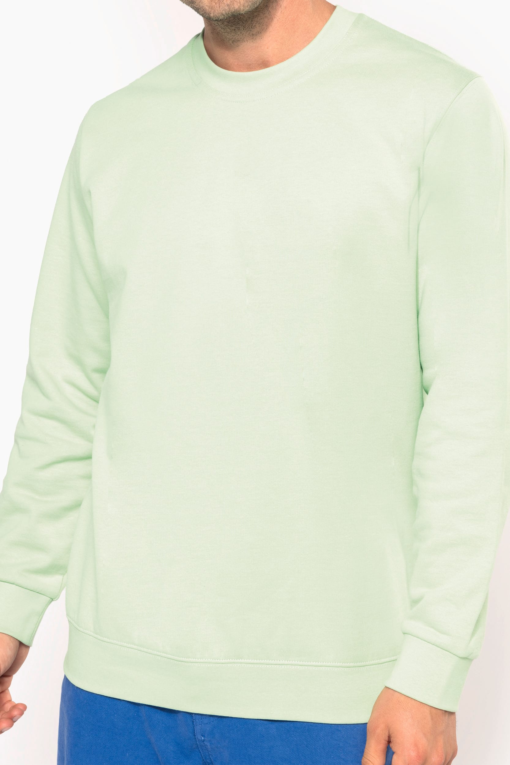 Sweat-shirt col rond unisexe