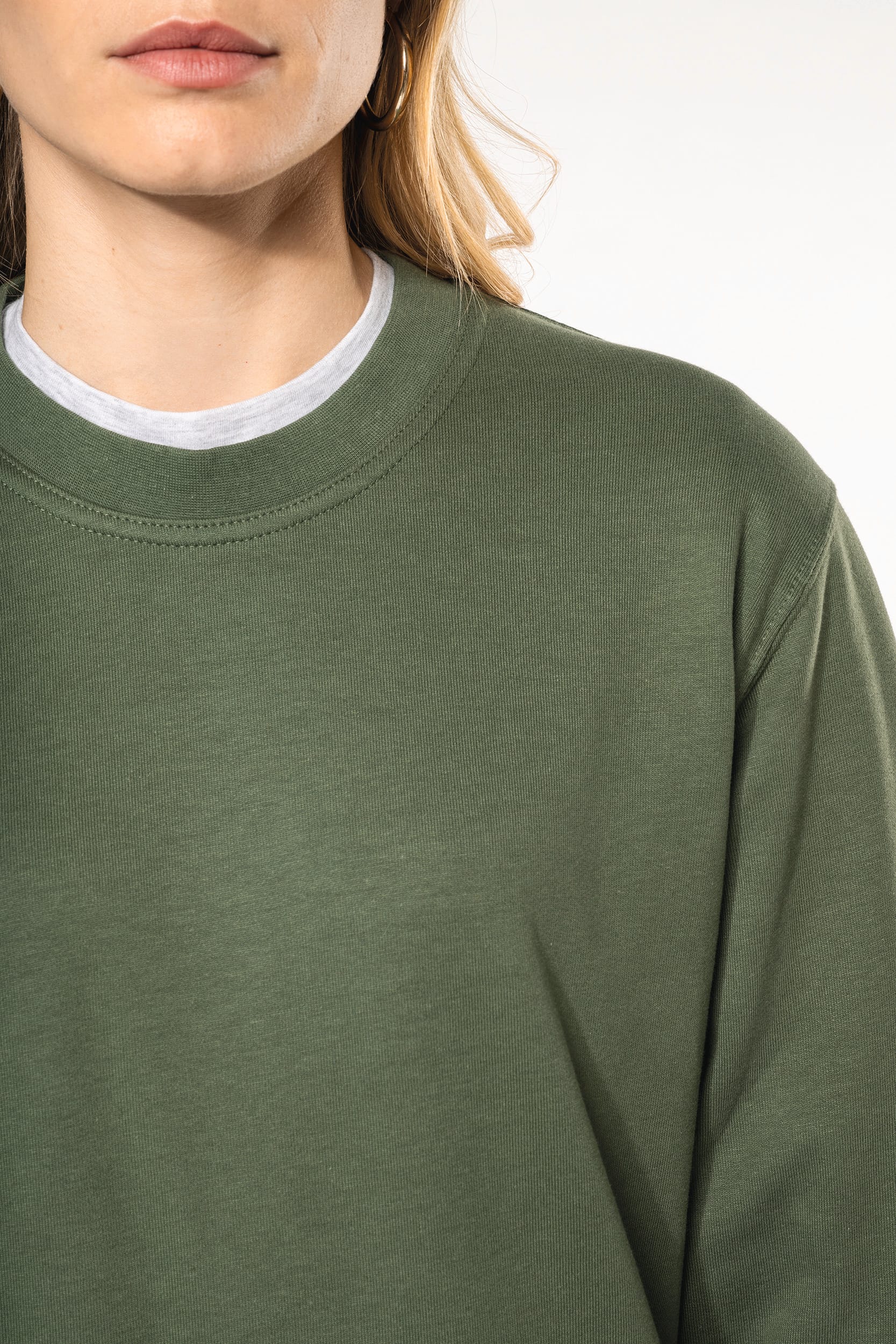 Sweat-shirt col rond unisexe - Image 12