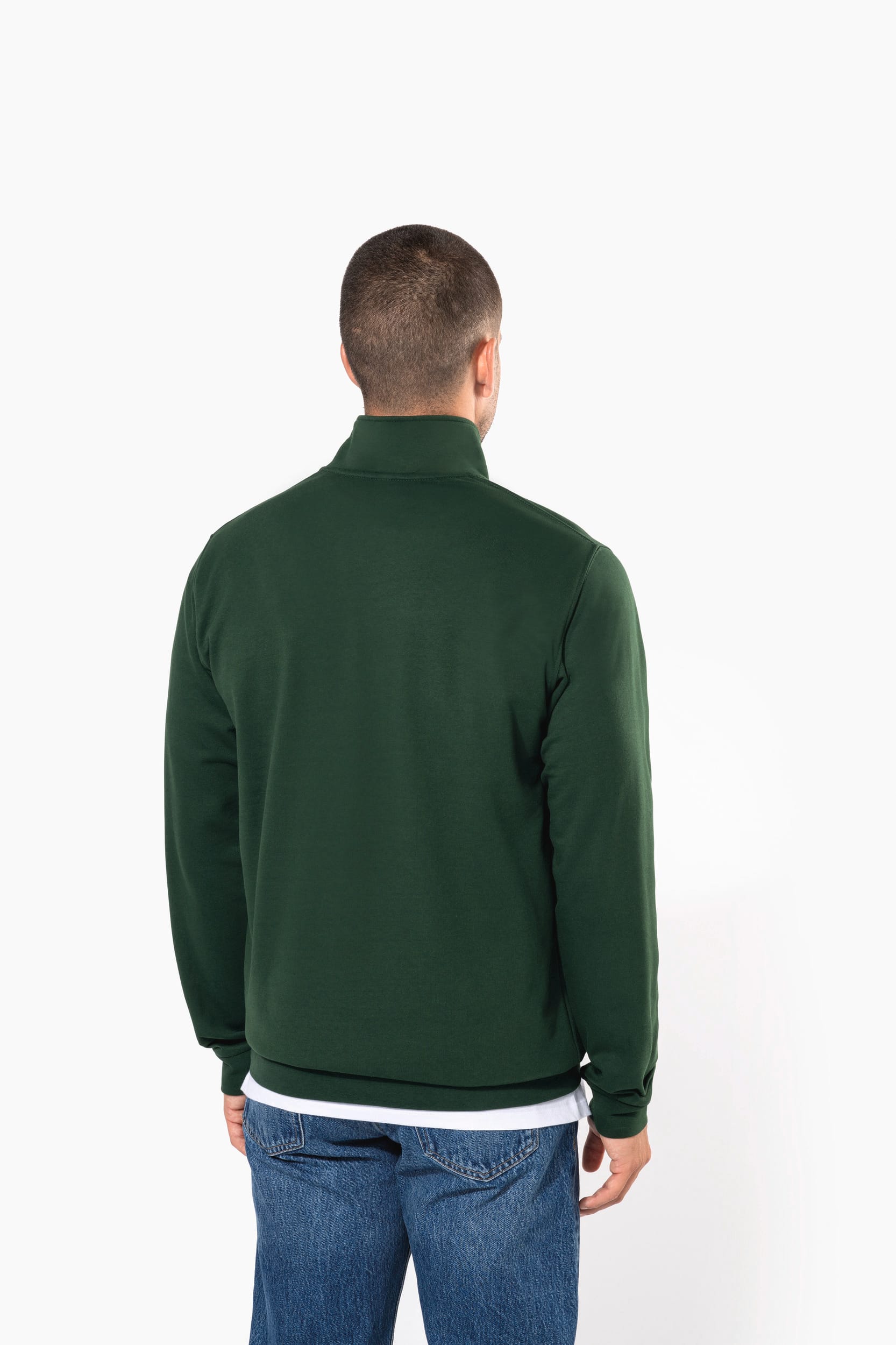 Sweat-shirt col zippé homme - Image 2