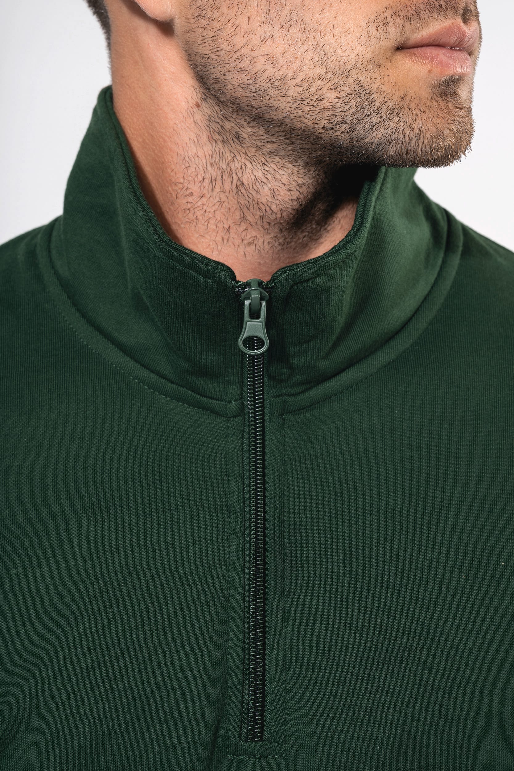 Felpa zip 1/4 - Kariban