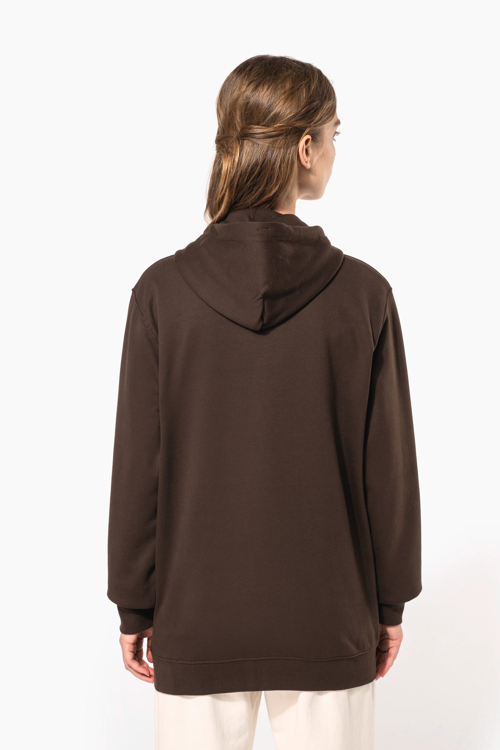 Sweat-shirt zippé capuche unisexe - Image 9